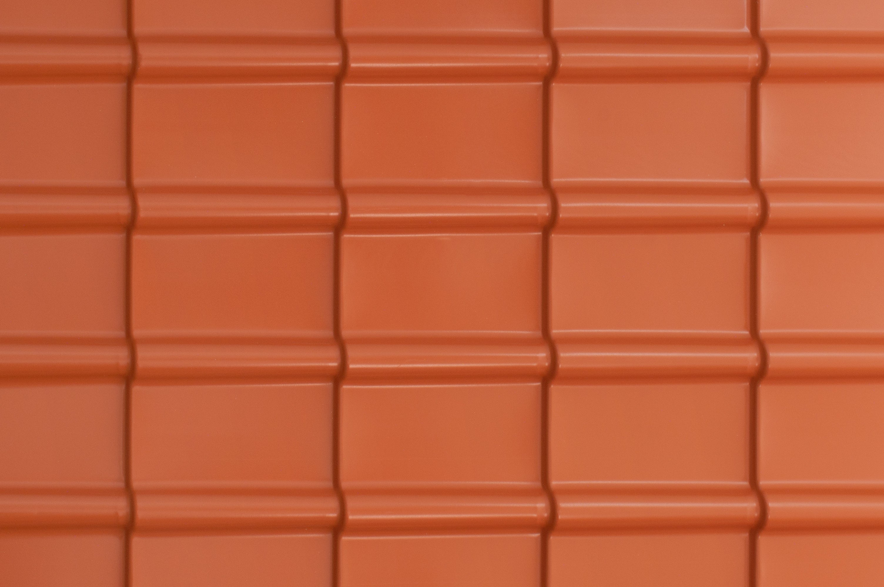 Feuille imitation tuile PVC ondulé marron l.1180 x L.1840mm RENOLIT - 8