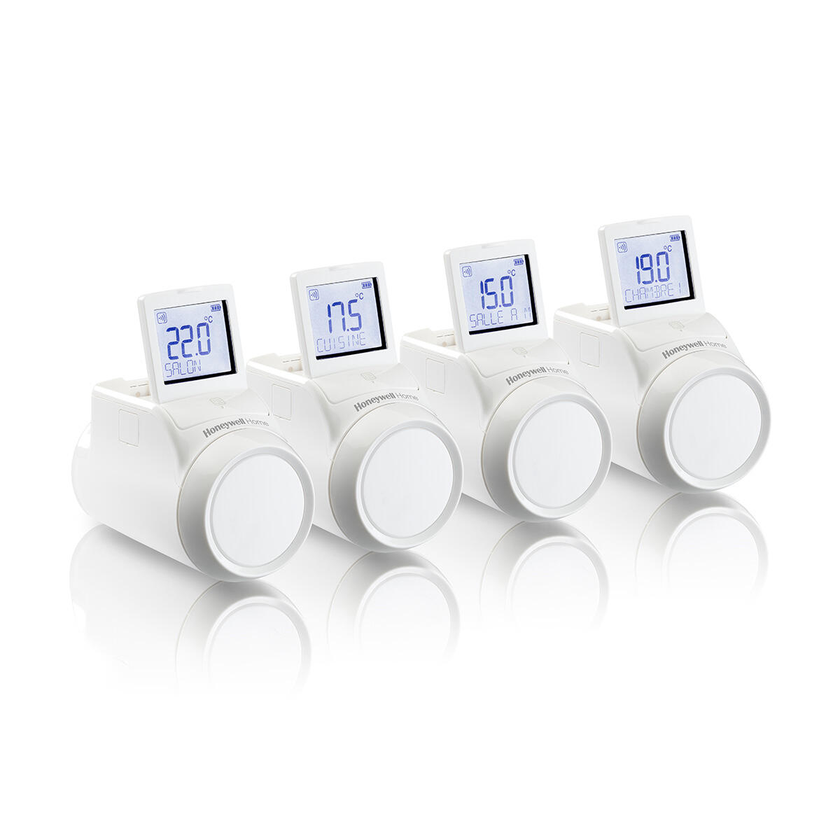 Pack 4 têtes radiateur thermostatique connectées écran Evohome THR92 HONEYWELL - 6