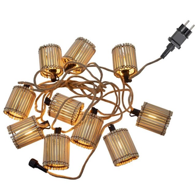 Guirlande extérieure L.8 m 10 ampoules Led 35 Lumen Okinawa NEWGARDEN