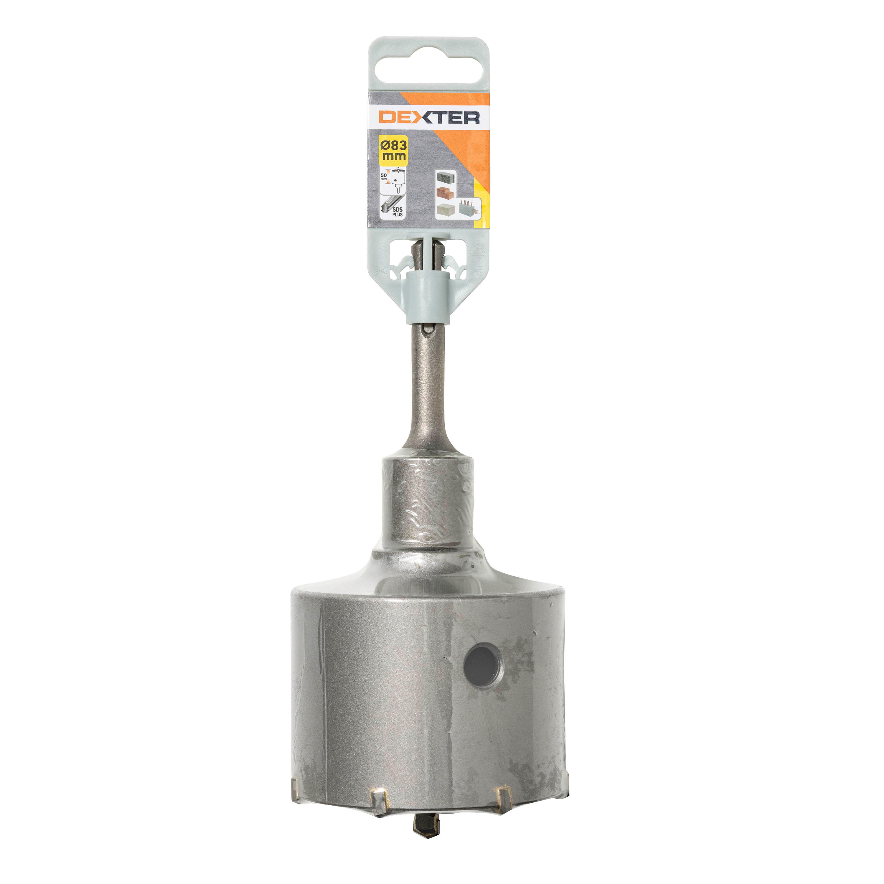 Otwornica do betonu SDS+ 83 mm + trzpień DEXTER - 4