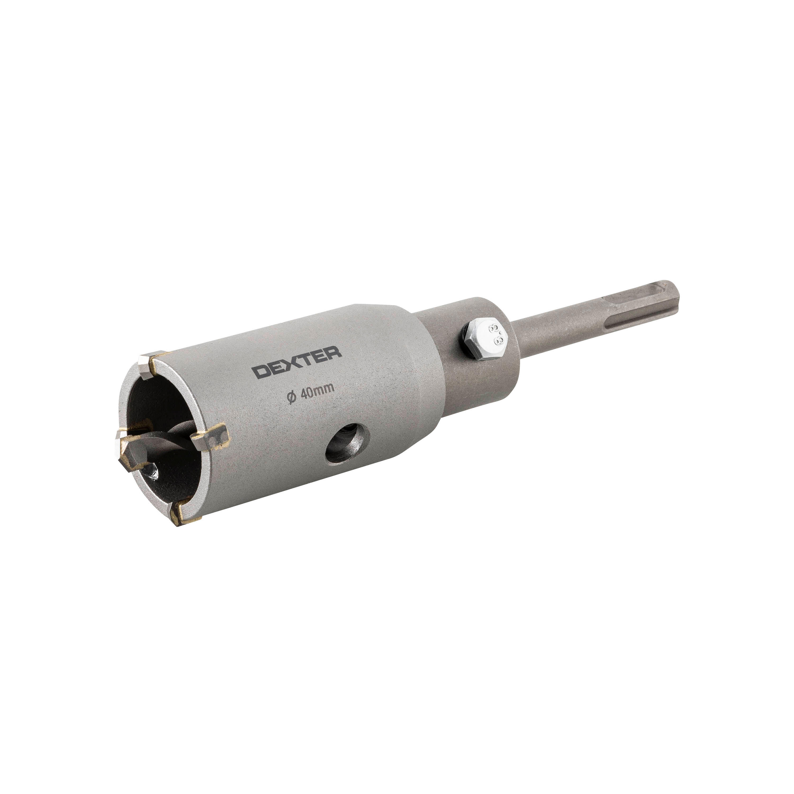 Sierra de corona ladrillo, aerocrete, cemento, hormigón, superficie de pared, hormigón armado dexter- 40 mm