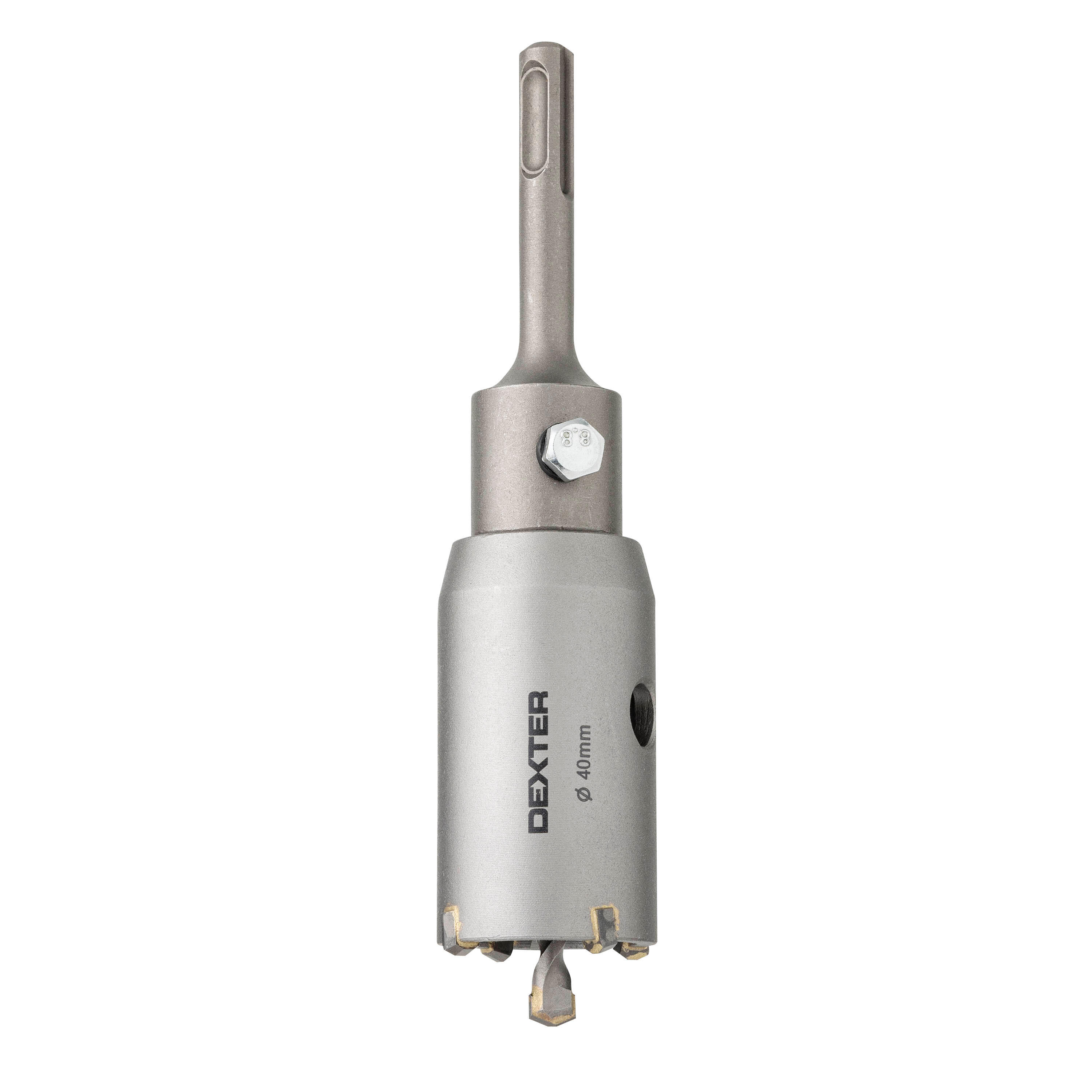 Broca craniana para betão, cimento e tijolo SDS Plus Ø40 mm Dexter - 3
