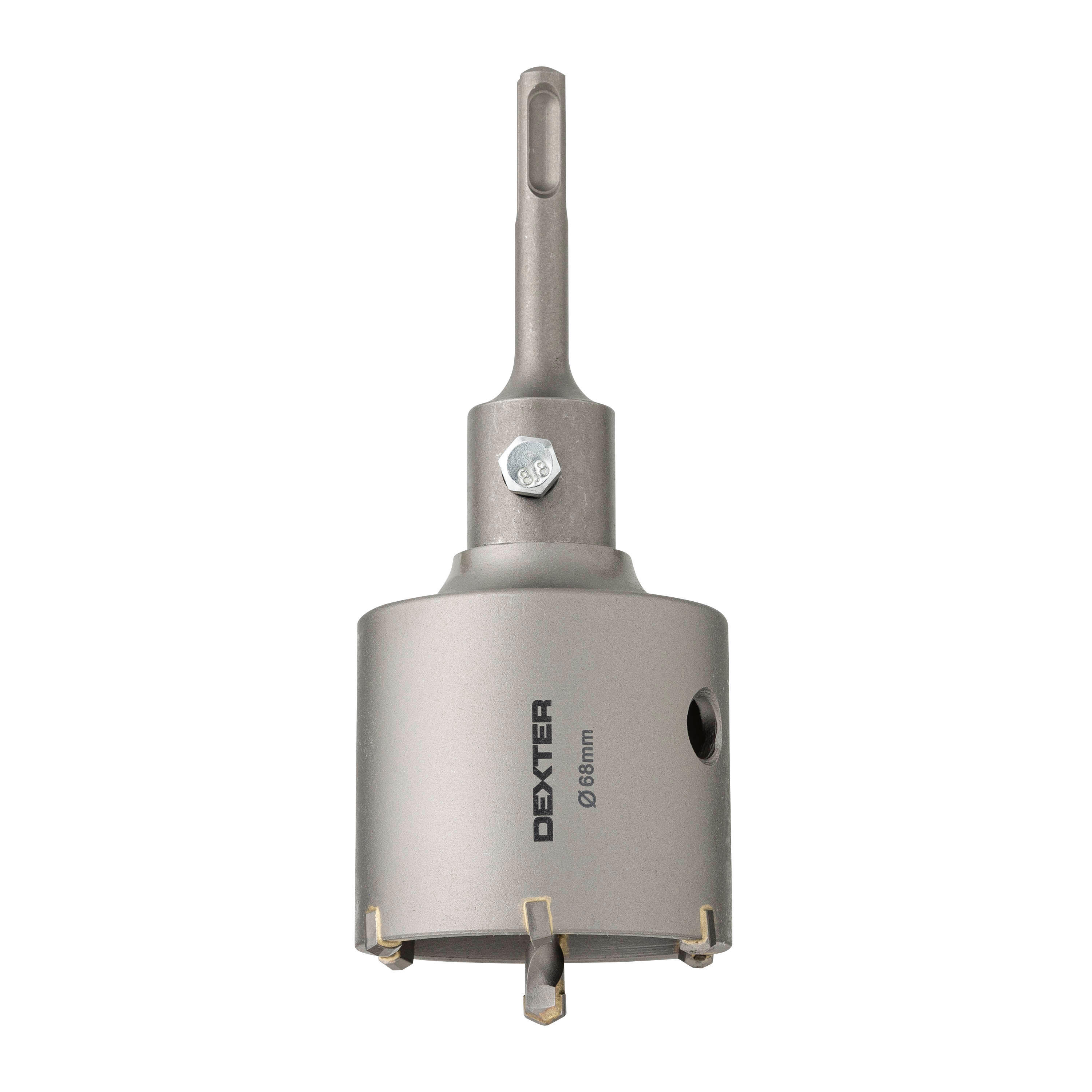 Broca craniana para betão, cimento e tijolo SDS Plus Ø68 mm Dexter - 3