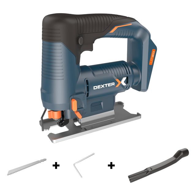 Scie sauteuse sans fil DEXTER UP20 20 V, sans batterie