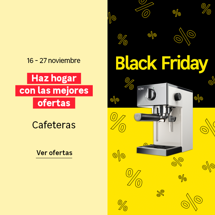BLACK FRIDAY Cafeteras 2023: Hasta -30% ✔️