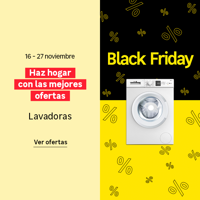 Ofertas Lavadoras Black Friday 2021