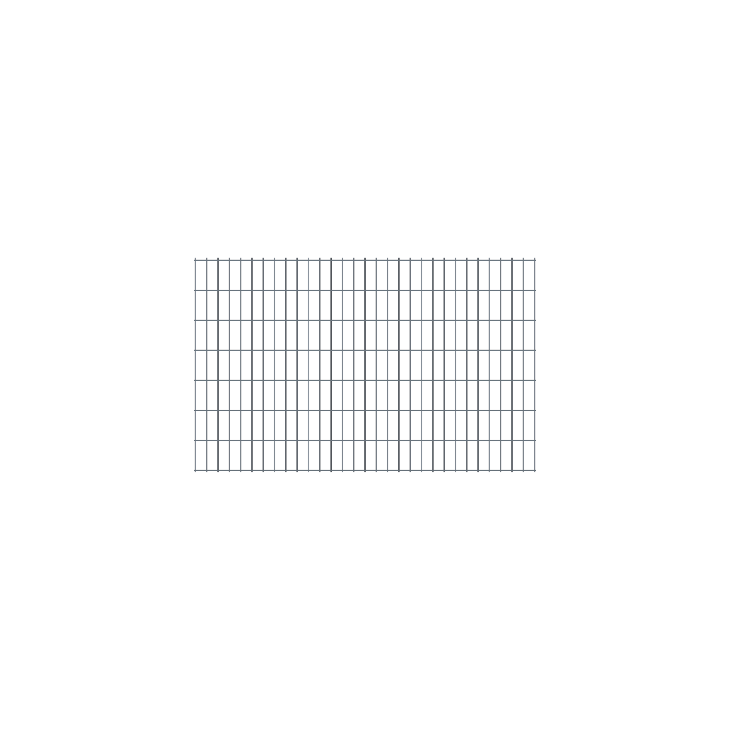 Panel ogrodzeniowy 2D Strong 143 x 250 cm ocynk Polbram - 2
