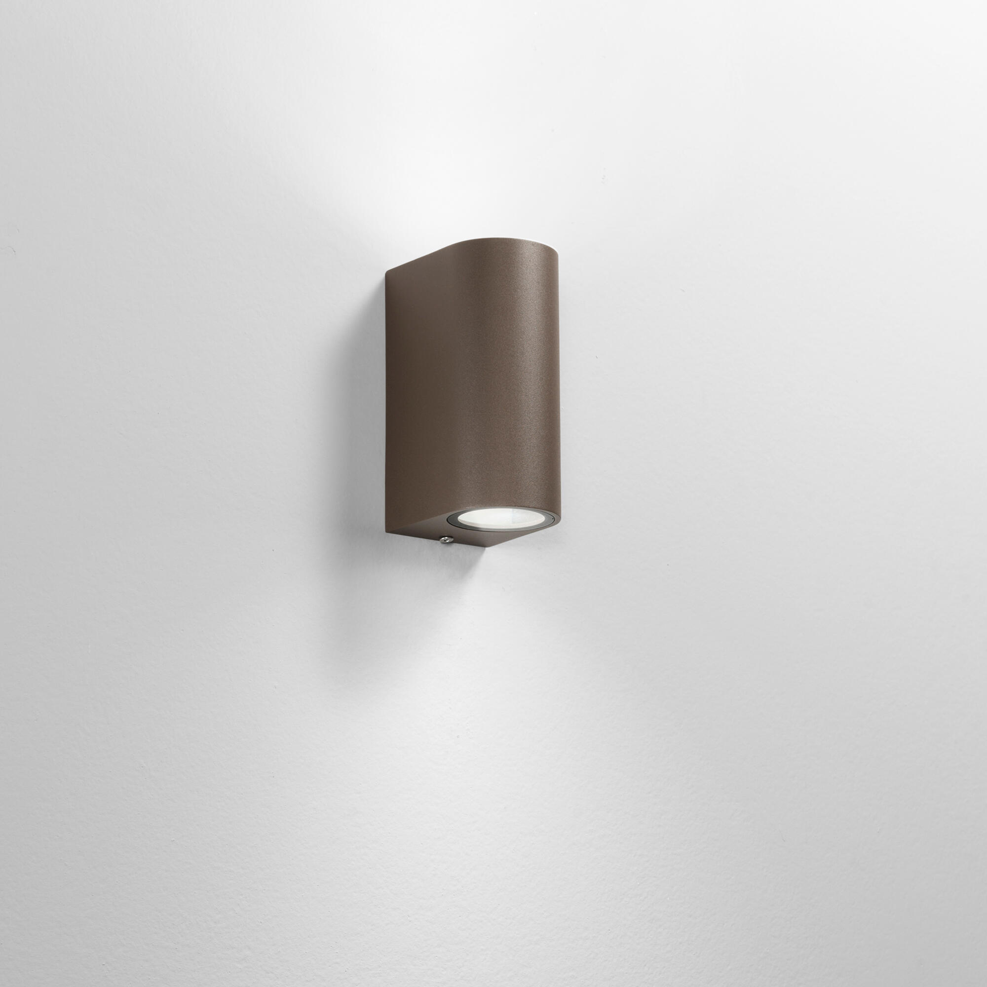 Applique moderno da esterno One marrone IP54 2X GU10 - 2