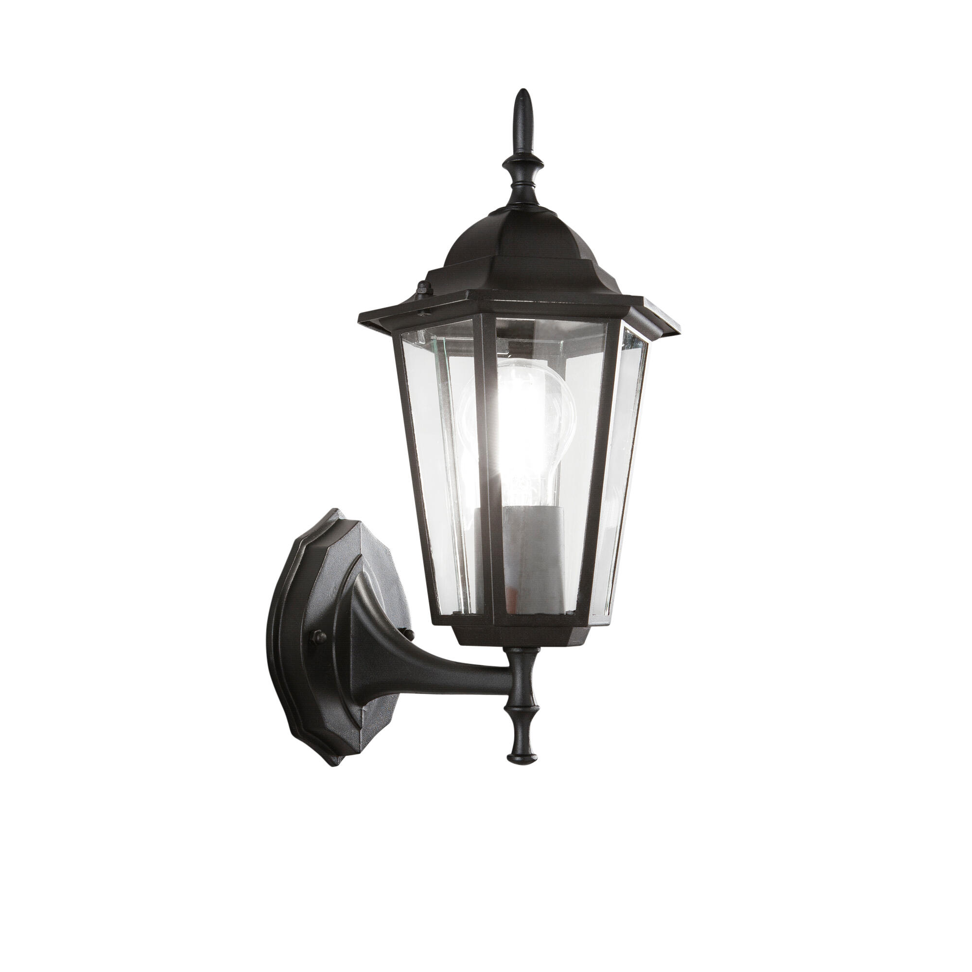 Applique classico da esterno Milano bianco IP44 1X E27 INTEC - 3