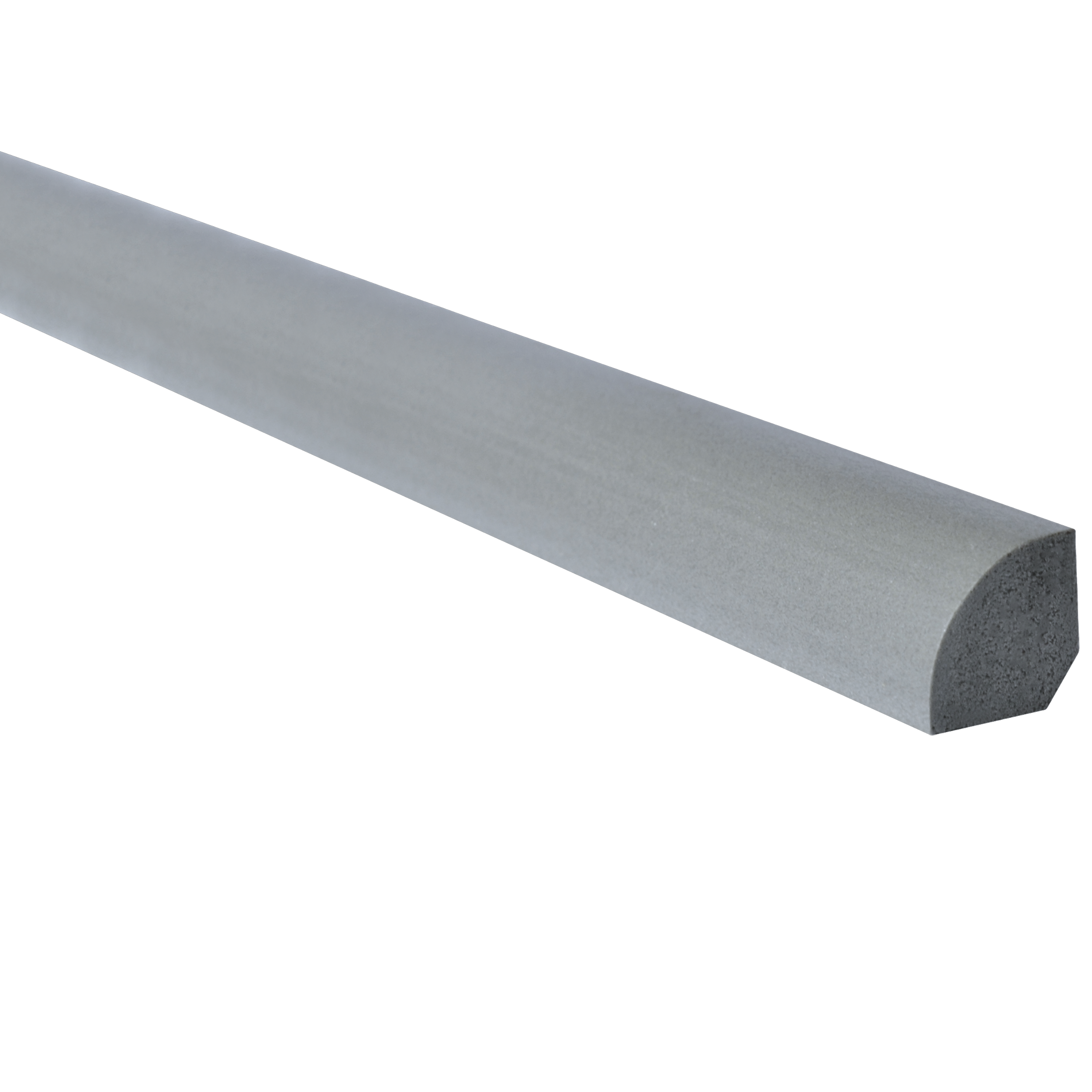 Ćwierćwałek PCV szary uniwersalny 14x14x2500 mm Korner