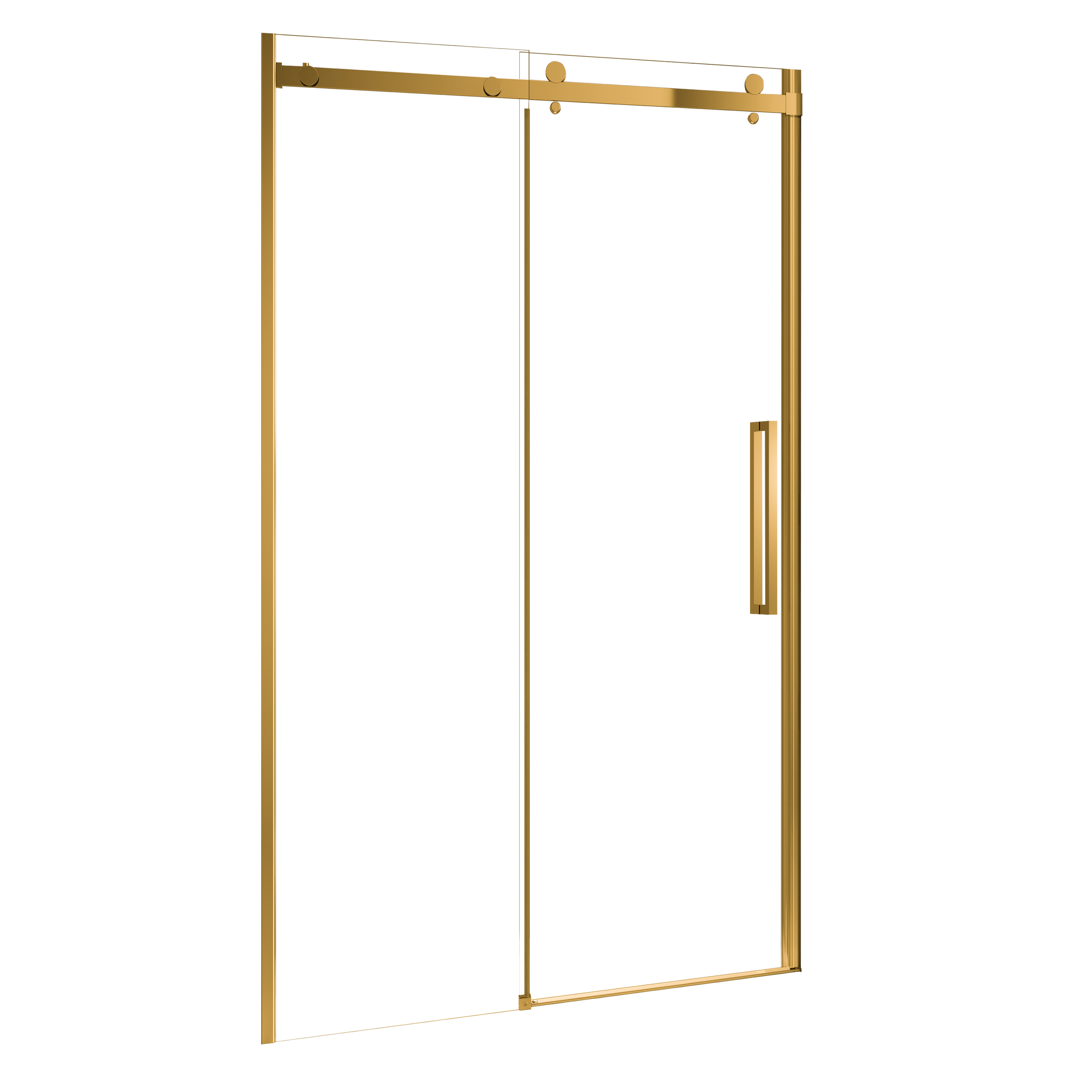 Drzwi prysznicowe przesuwne Alexa Gold 120 x 200 Durasan