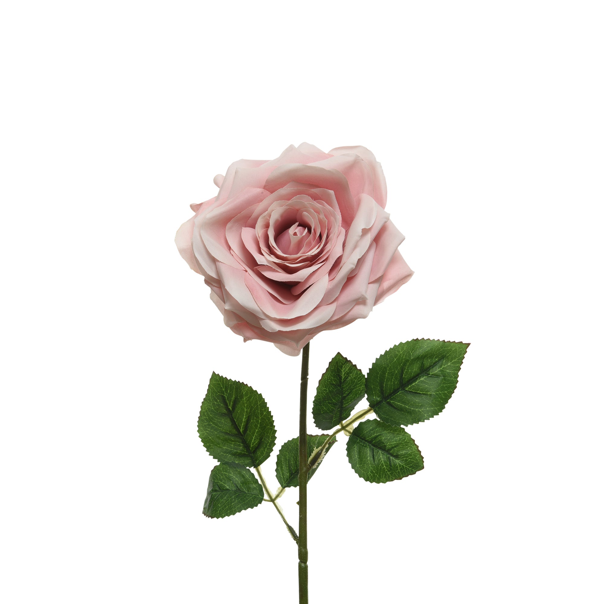 Vara artificial rosa blanca 52cm