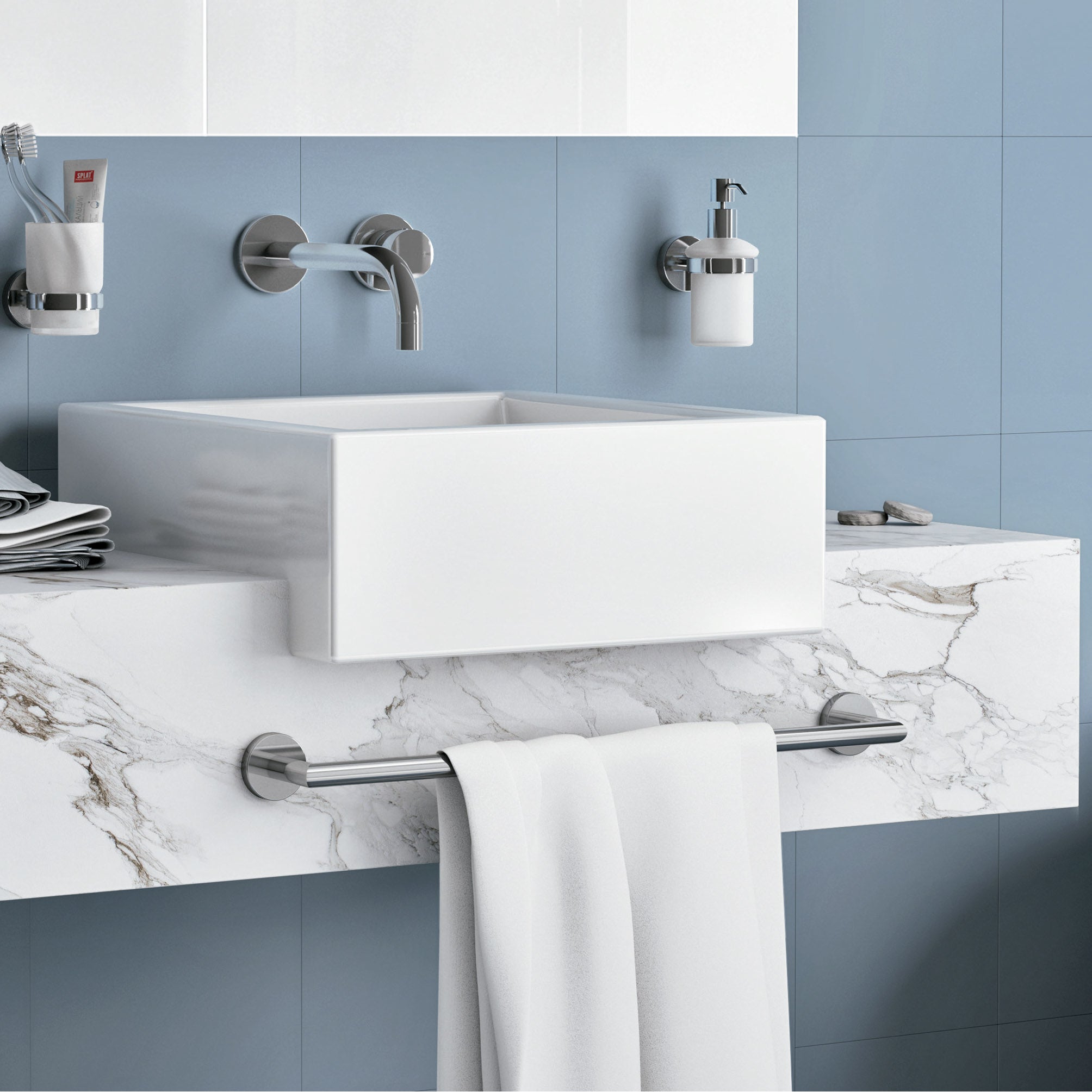 Toallero  Project cromado 30x5.3 cm - 3