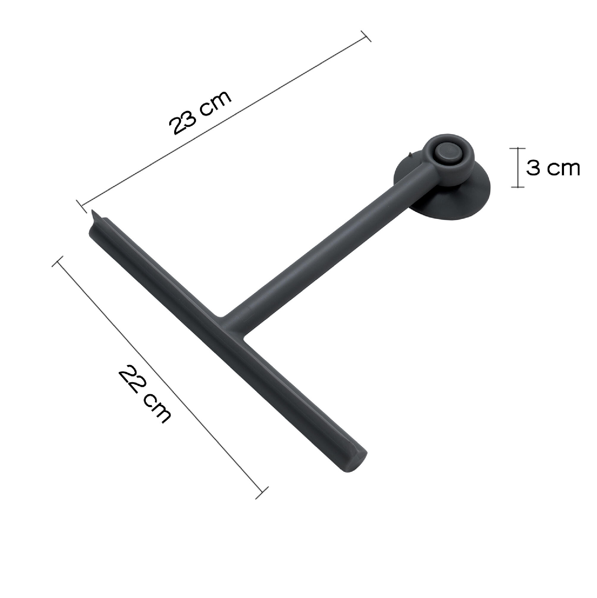 Limpa vidros Gummy Gedy preto - 6