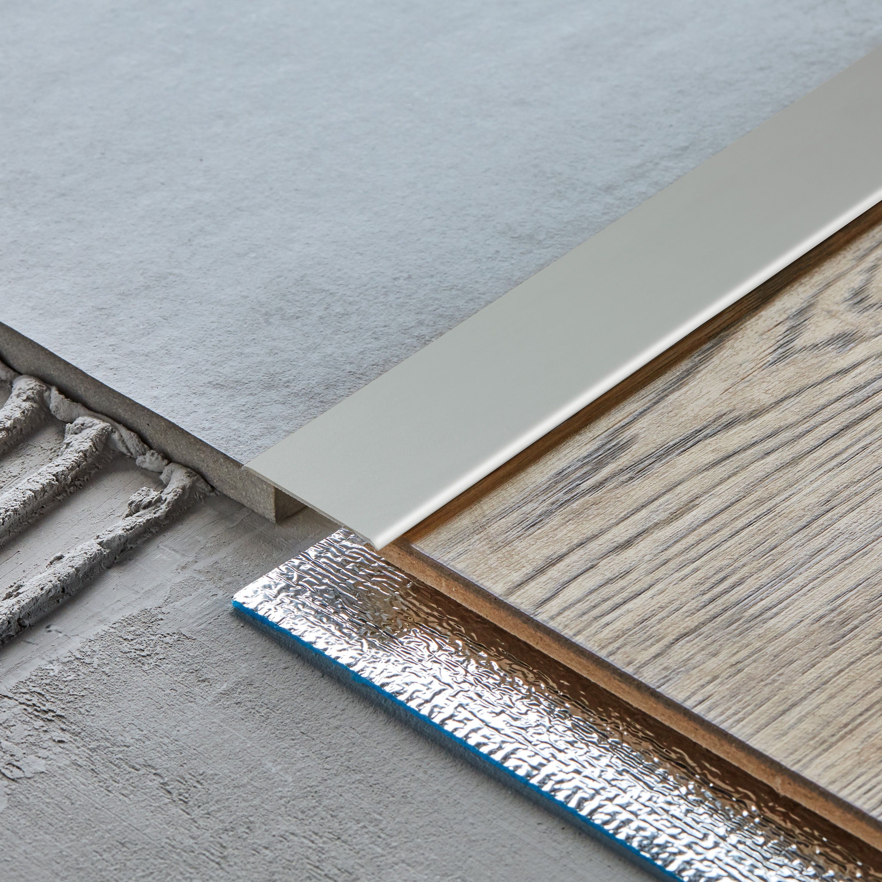 Barre de seuil alu alu mat auto-adhésif, l.3 cm x L.93 cm ARTENS - 3