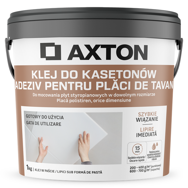 Klej do kasetonów 1 kg Axton