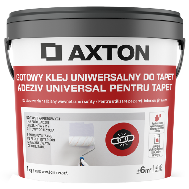 Klej uniwersalny do tapet 1kg Axton