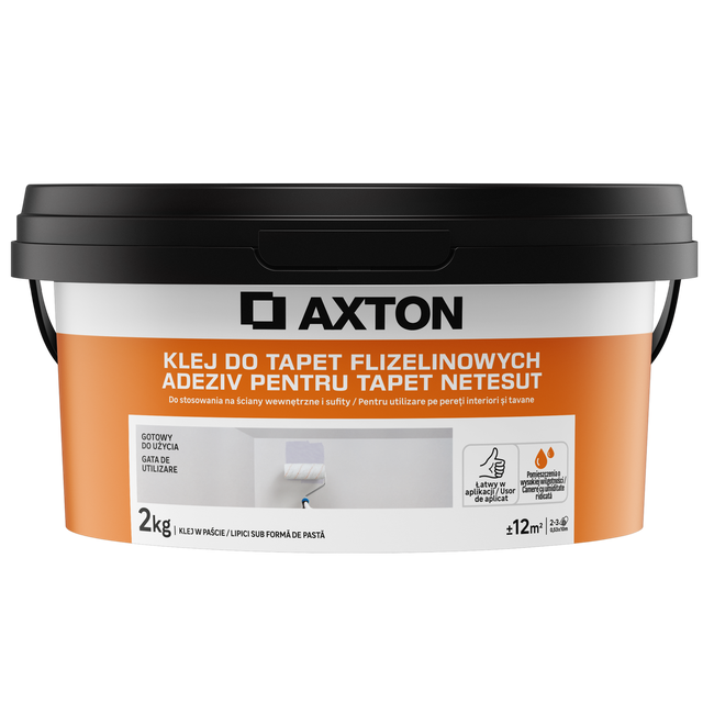 Gotowy klej do tapet flizelinowych 2 kg Axton