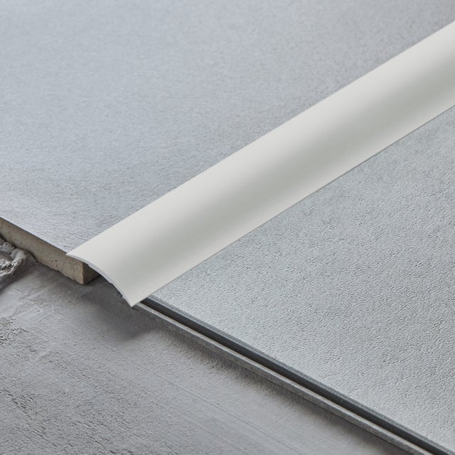 Barre de seuil inoxydable autocollante Lo 73 cm La 3 cm