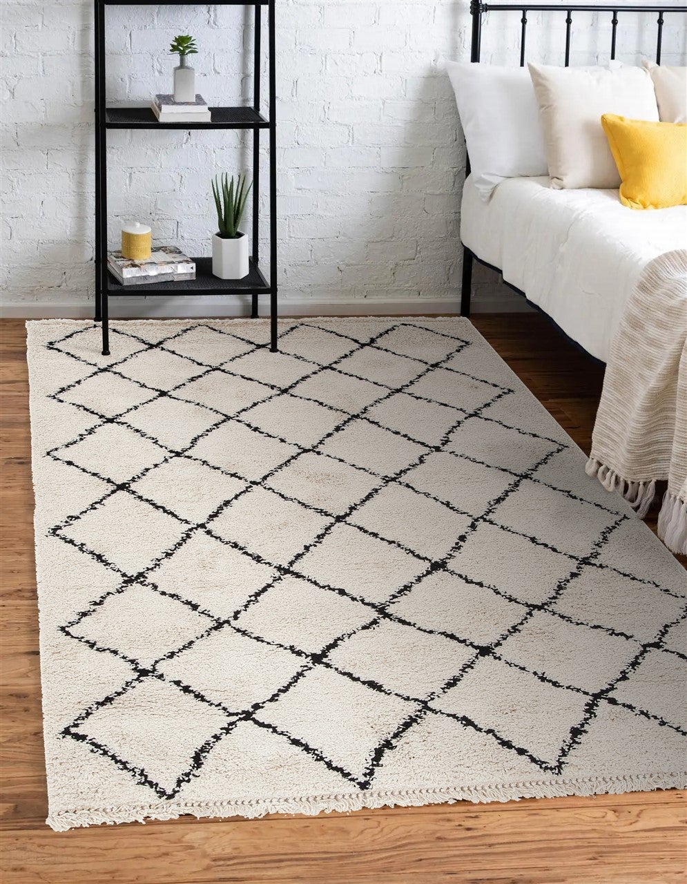 Tappeto Tribe A in polipropilene, L 120 x L 60 cm, beige/panna - 3