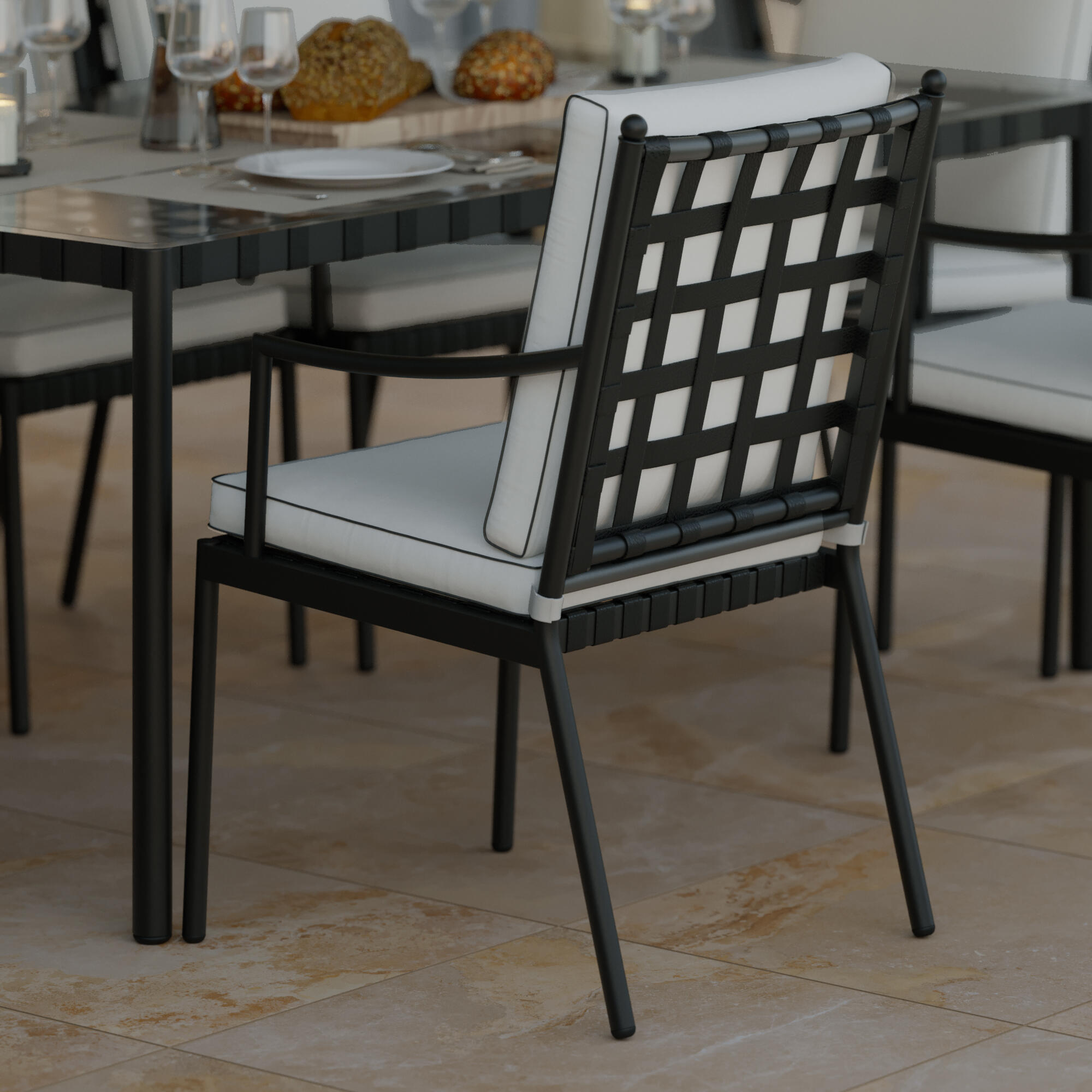 Fotel ogrodowy Victoria Naterial - 1