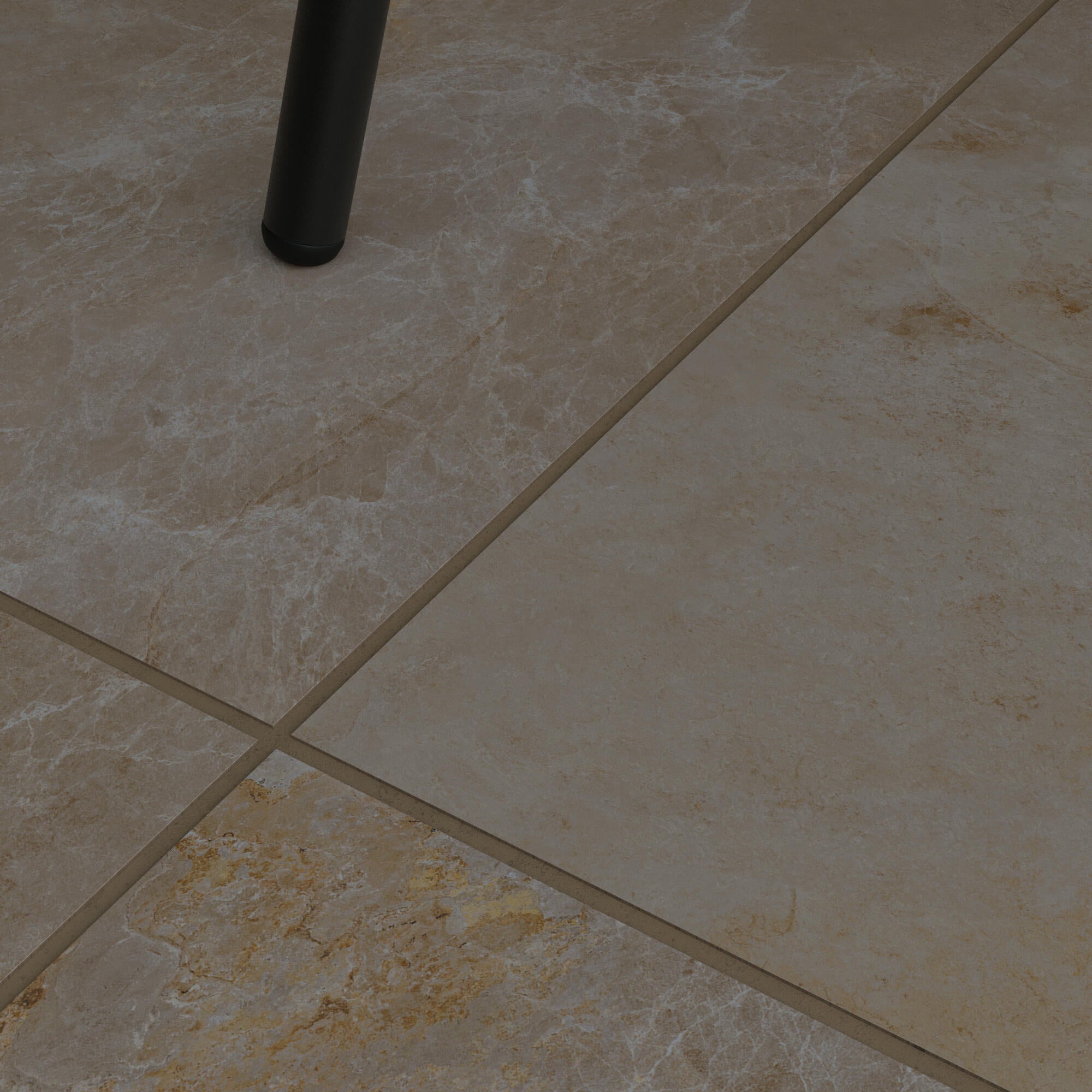 Carrelage sol extérieur effet pierre light Ulmo l.59.5 x L.59.5 cm ARTENS - 5