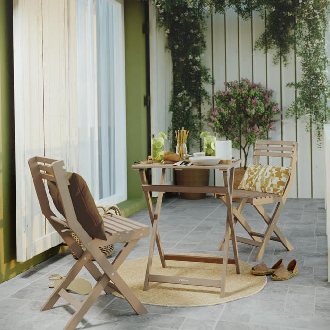 Terraza pequeña