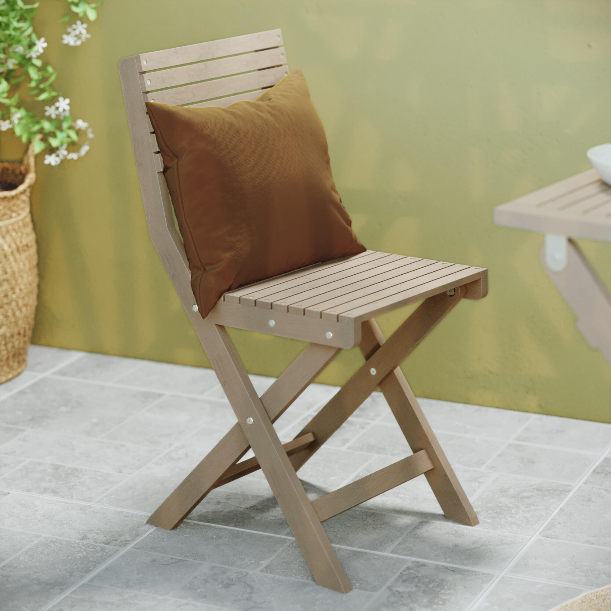 Lot de 2 chaises en acacia Solis II NATERIAL - 2