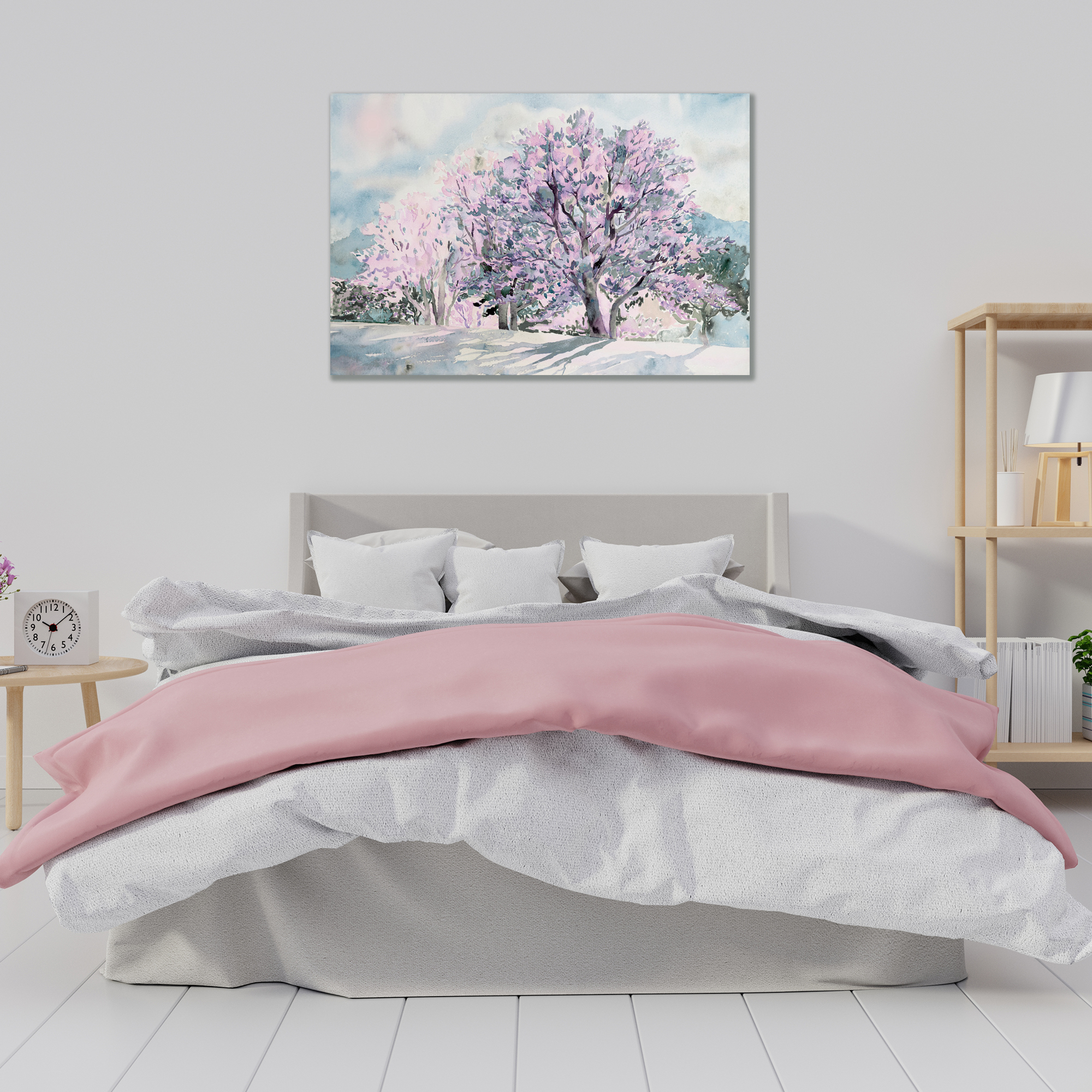 Pintura decorativa arboles 502 80x120 cm