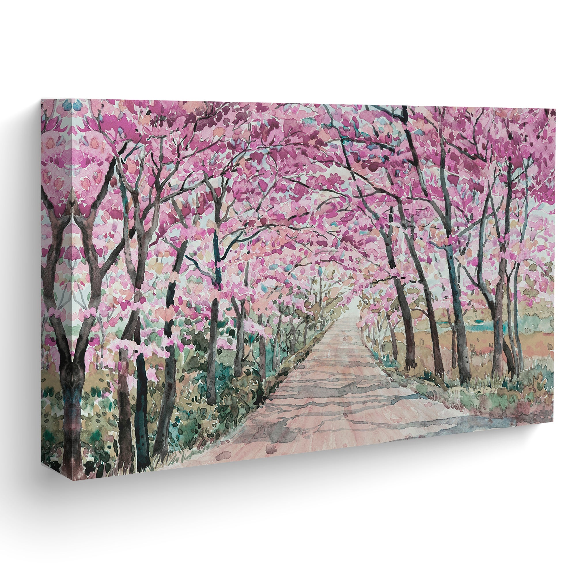 Pintura decorativa ÁRBOLES 503 80x120 cm rosa - 3