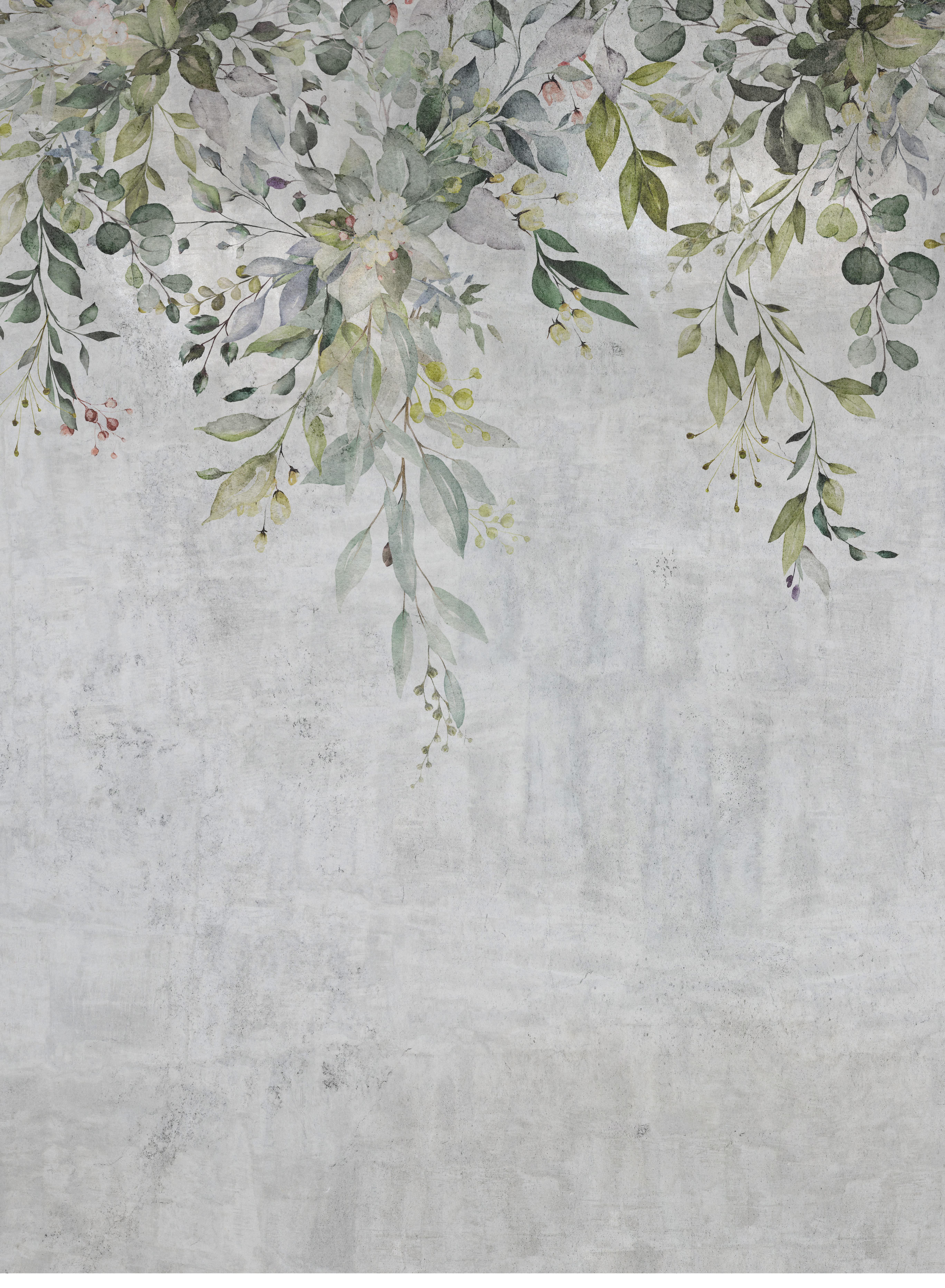 Mural adhesivo Pvc texturado limpieza con paño húmedo naturaleza Folia verde 193 x 260 cm MOTIF - 6