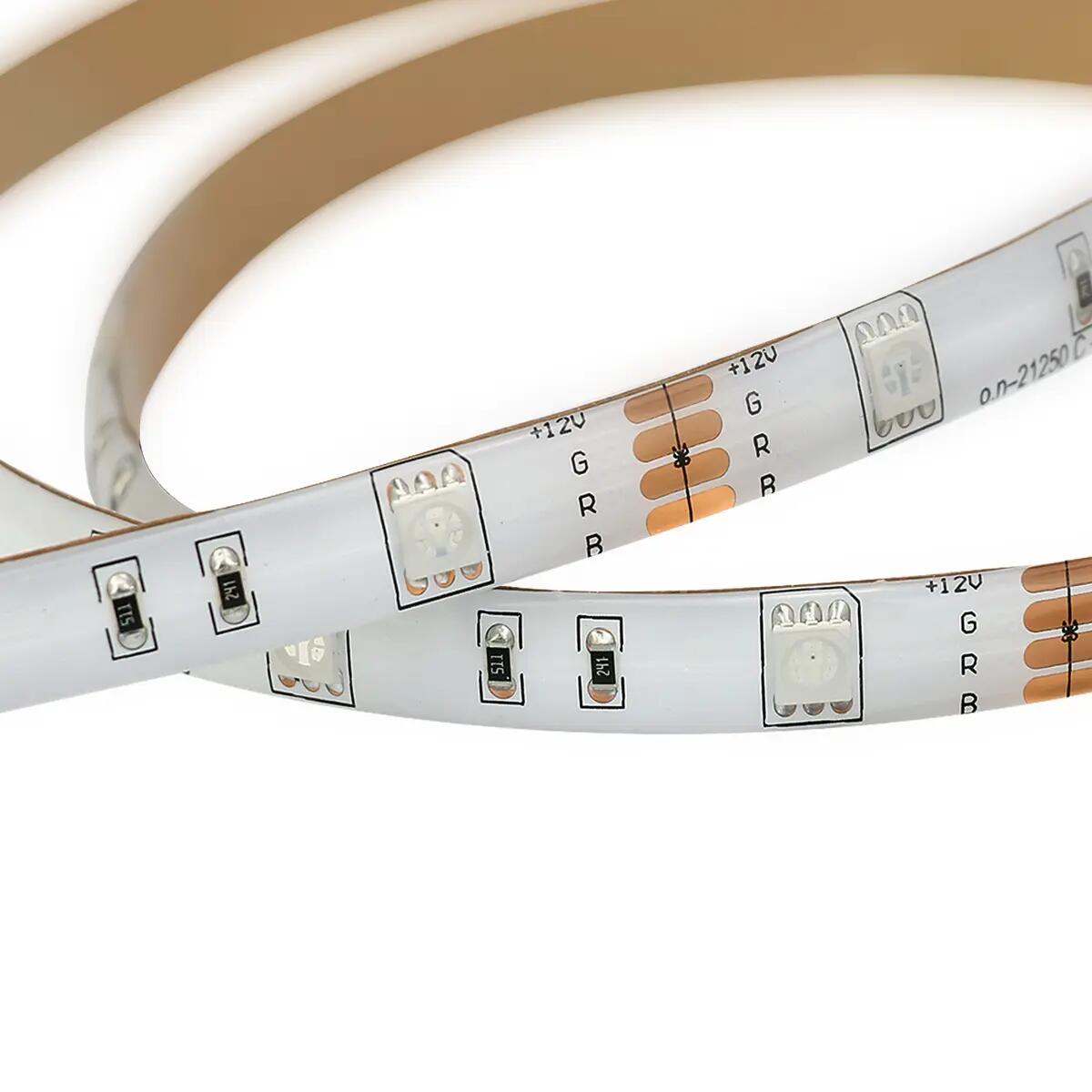 Kit striscia led Kit 3 multicolor 3m luce rgb multicolore - 4