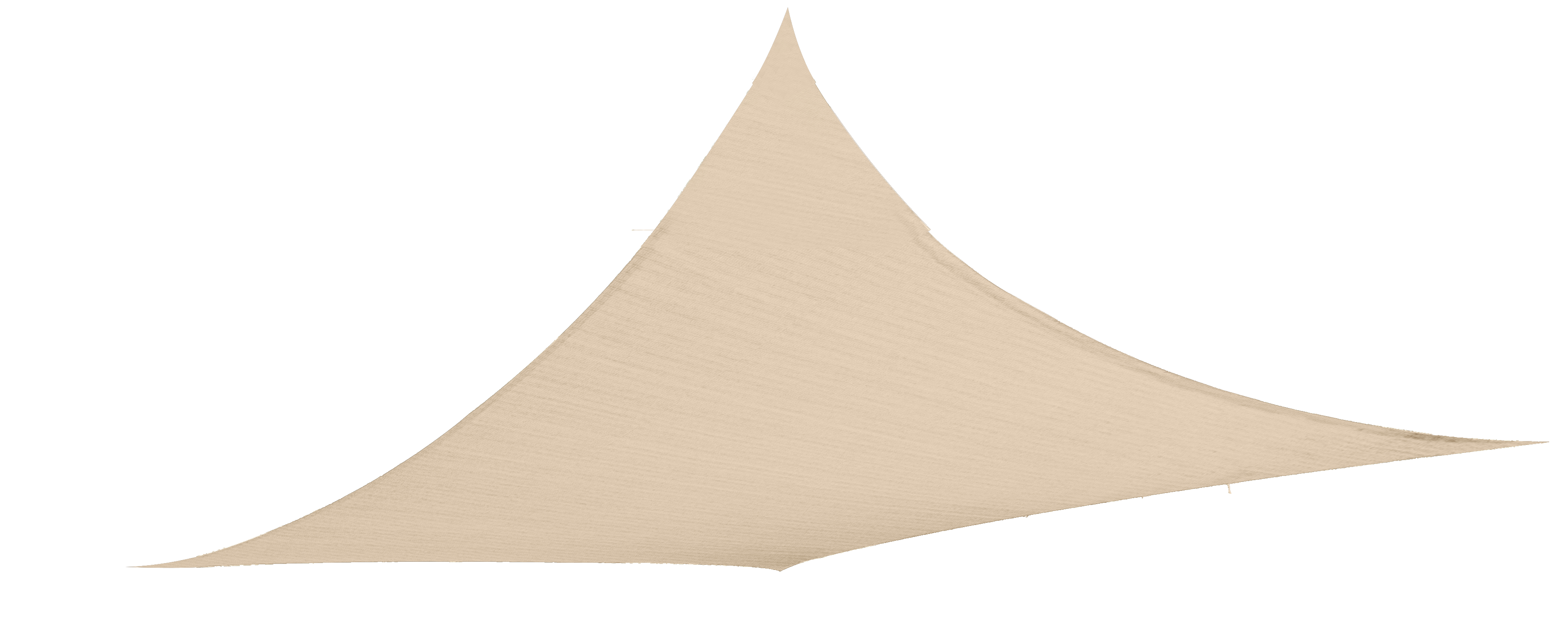 Żagiel ogrodowy przeciwsłoneczny 360x360 cm beżowy
