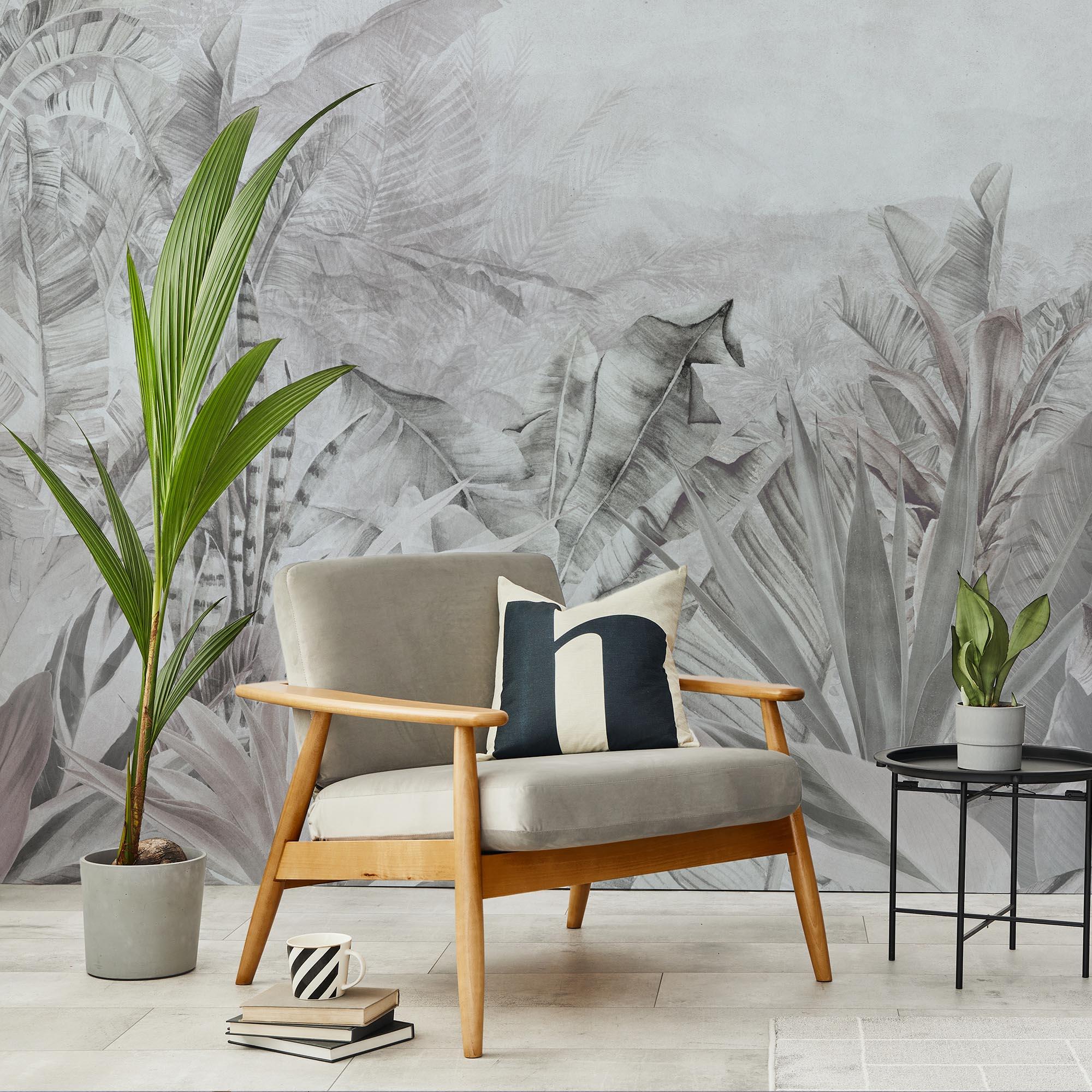 Mural pvc naturaleza tropical sage soft multicolor de 193 x 260 cm motif