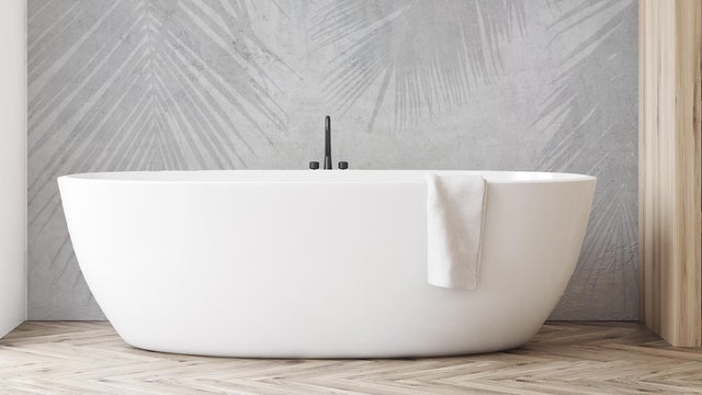 Papel pintado baño