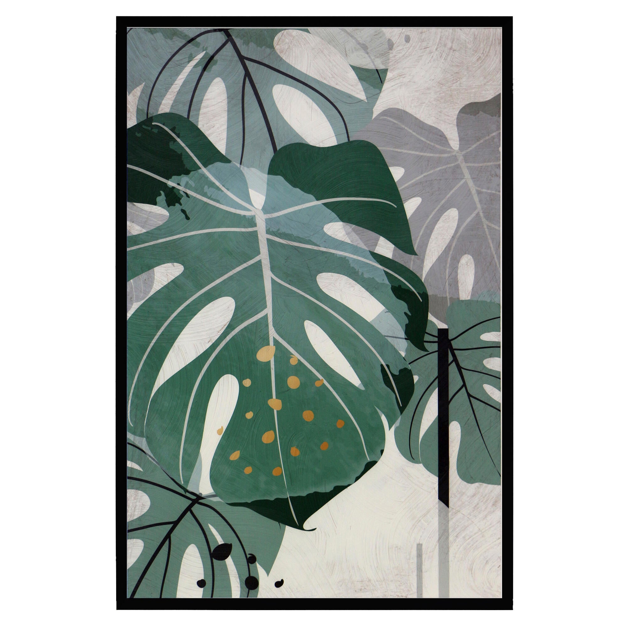 Cuadro decorativo  HOJAS 506 45x55 cm - 4