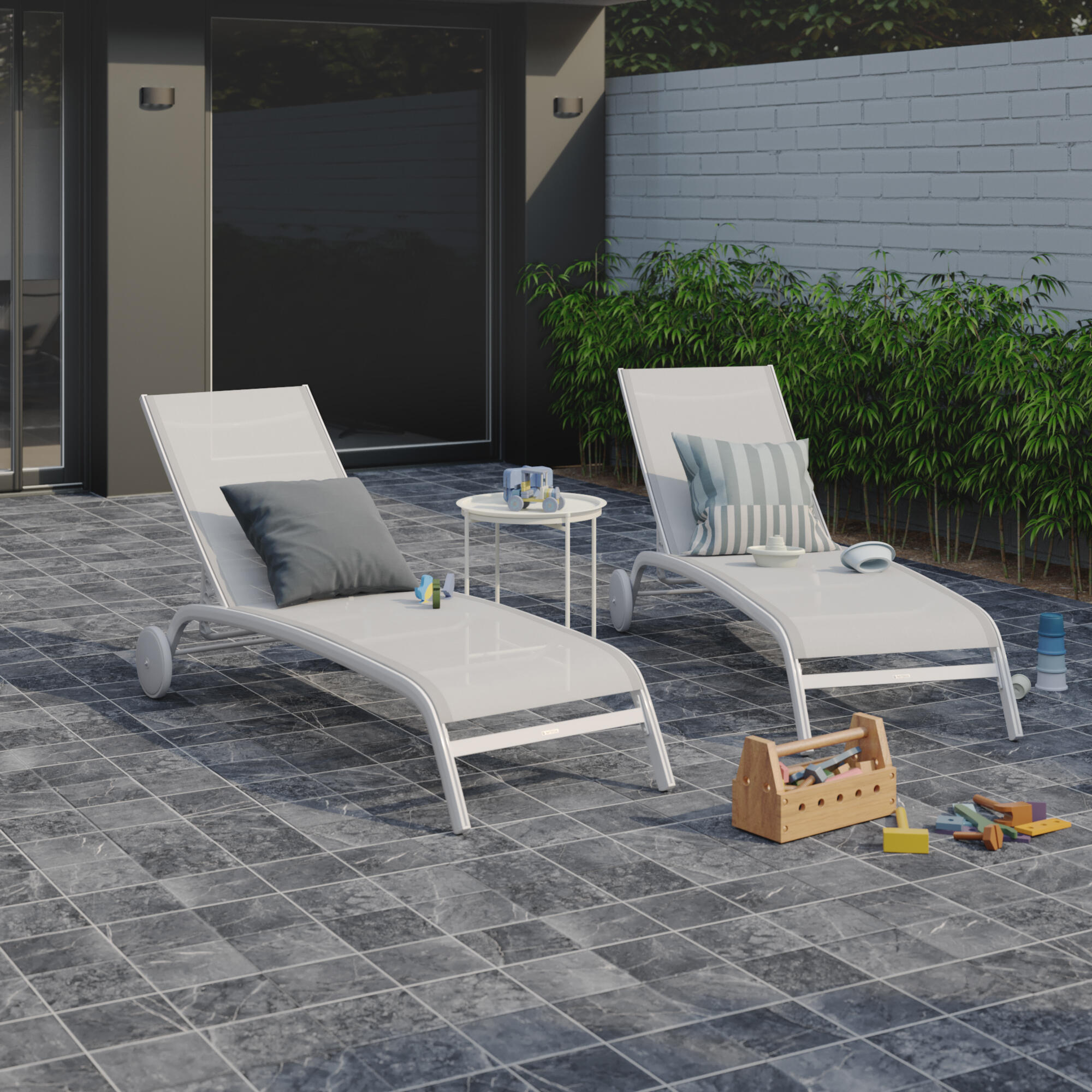 Applique extérieure led 958 lumens, blanc chaud, noir QuirogaINSPIRE - 7