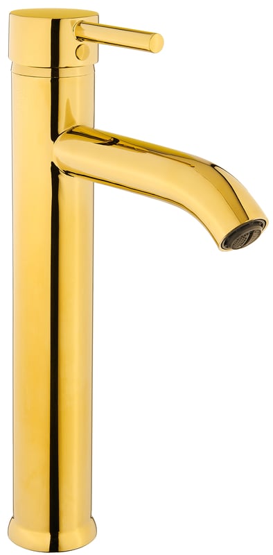 Bateria umywalkowa wysoka Złota Lbl Evg Trade