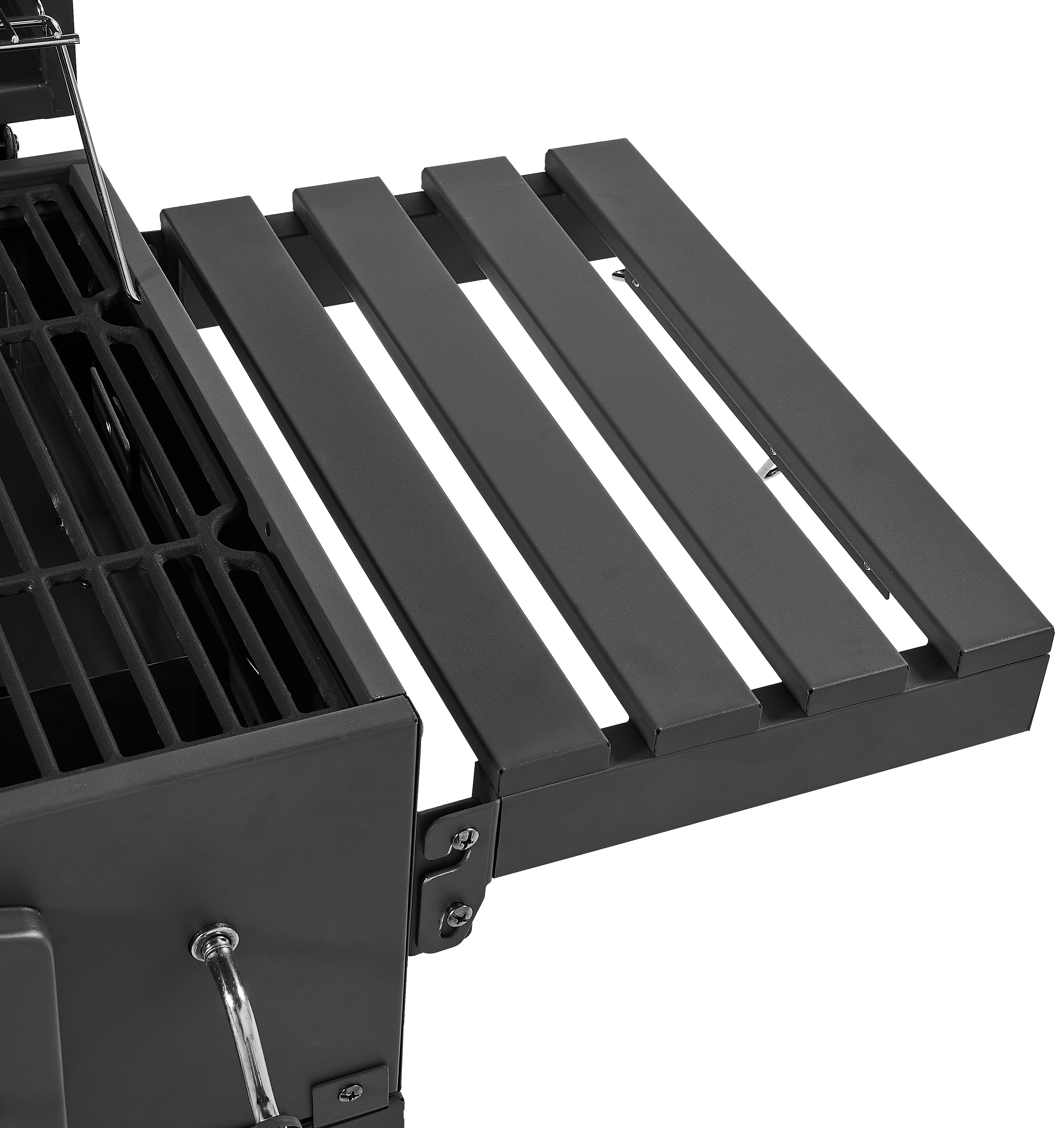 Grill węglowy na wózku Angular XL żeliwny ruszt + pokrowiec gratis Activa - 22