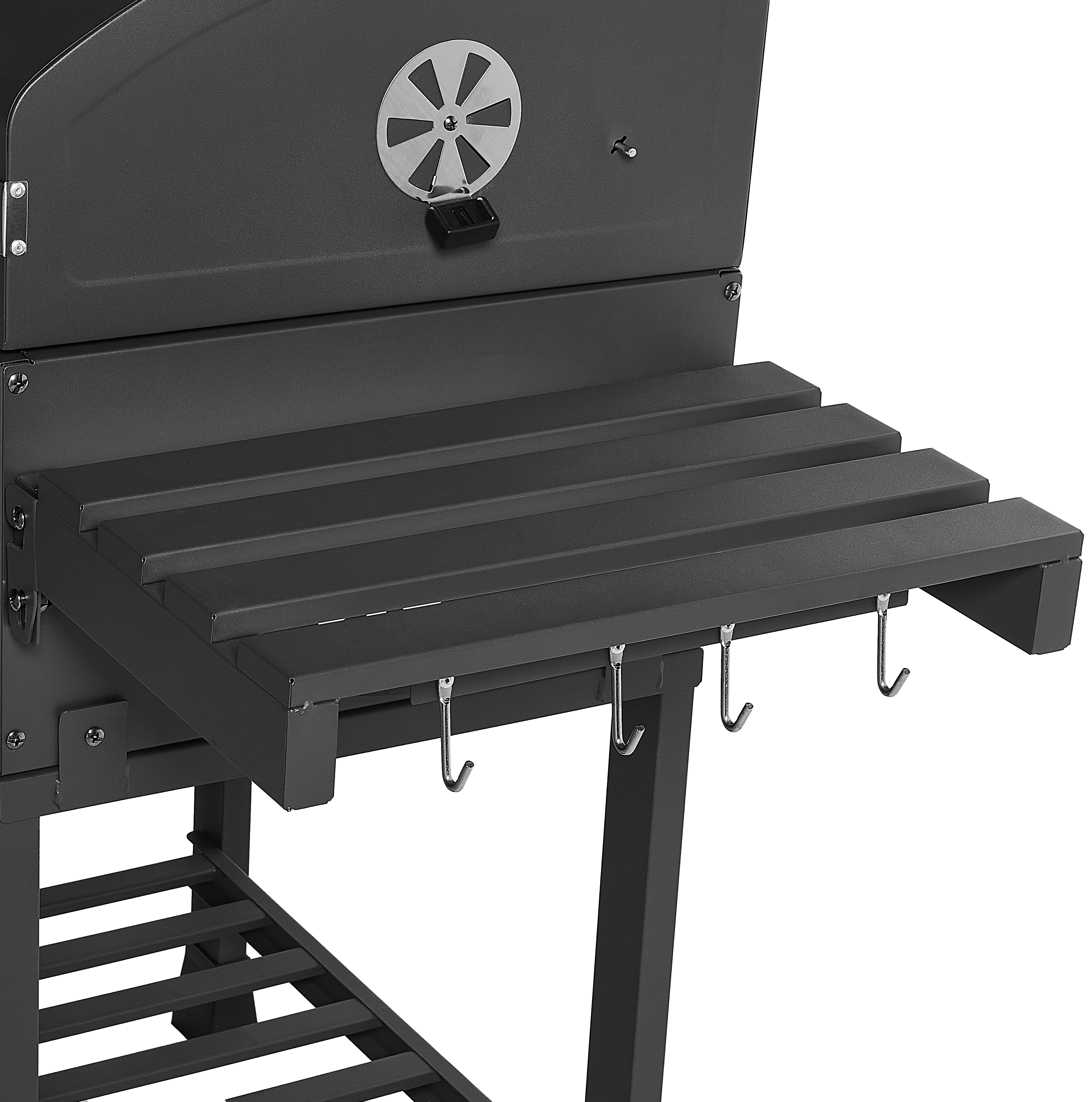 Grill węglowy na wózku Angular XL żeliwny ruszt + pokrowiec gratis Activa - 20