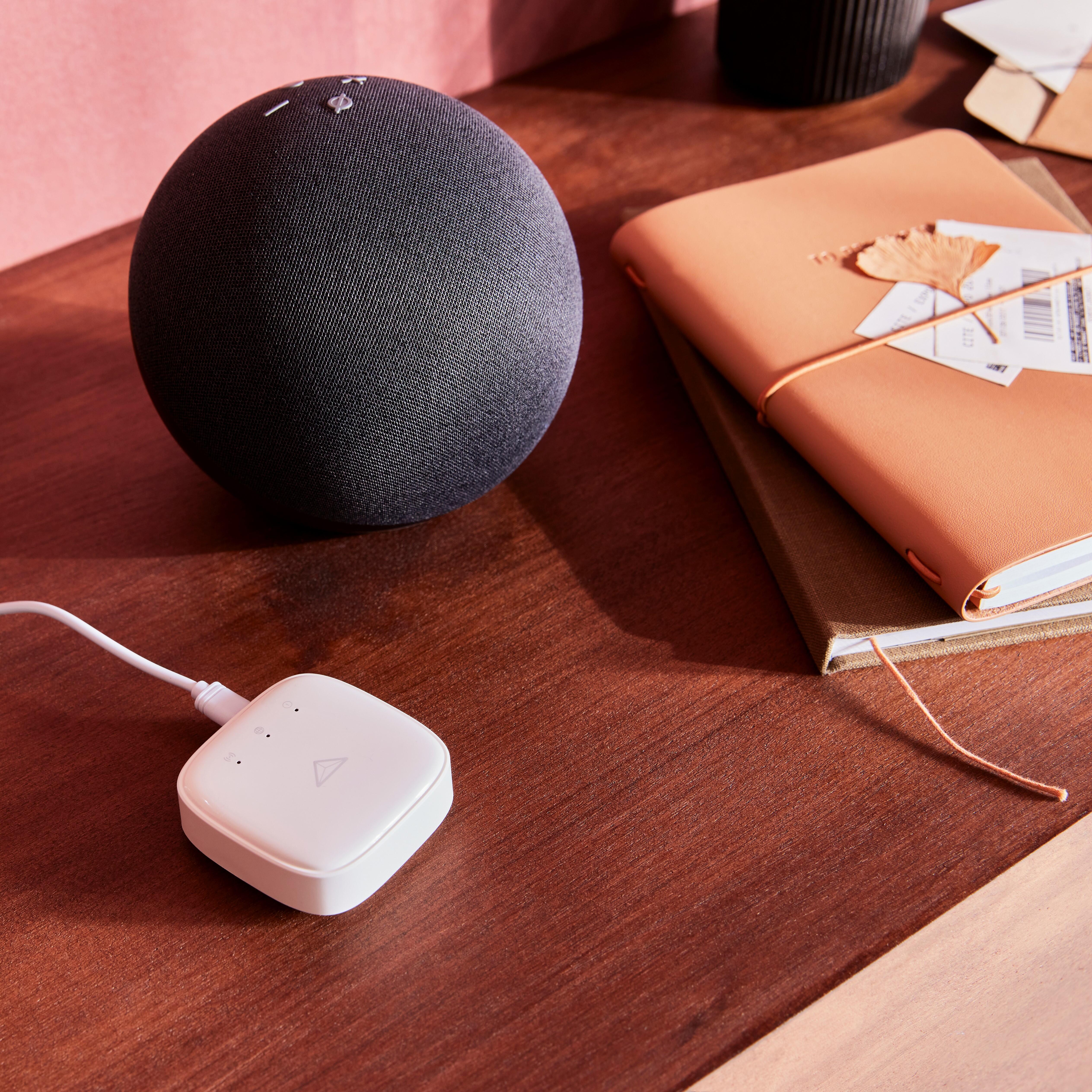 Kit de démarrage 3 ampoules E27 connectées avec box Enki Connect, LEXMAN - 4