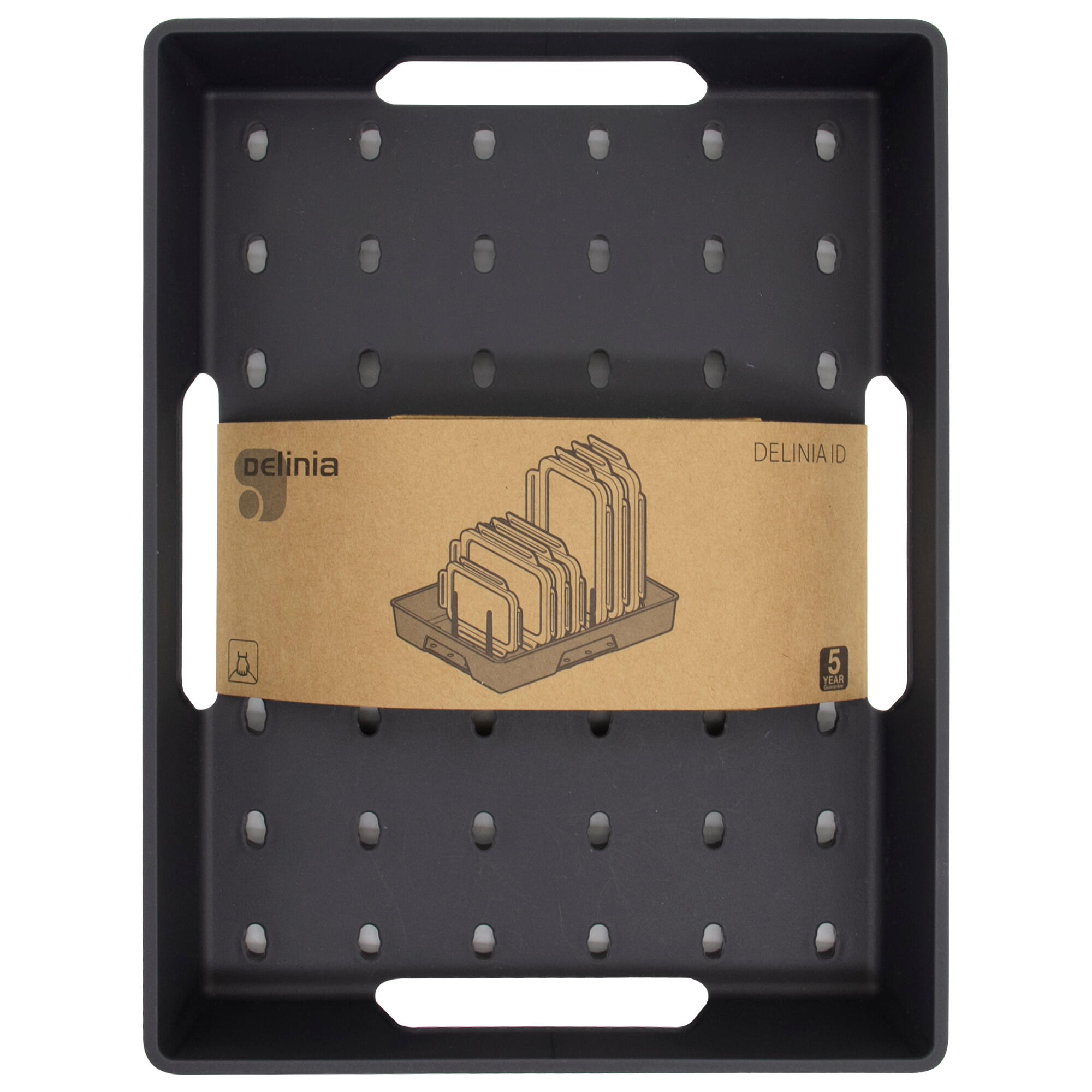 Range-couvercles boîtes de conservation gris DELINIA ID - 10