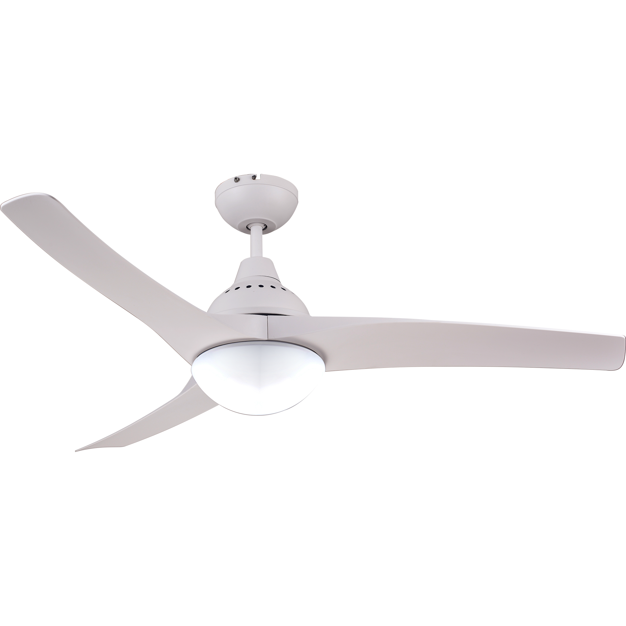 Ventilador de techo con luz E27 AC con mando INSPIRE Tokyo blanco ø132 cm - 2