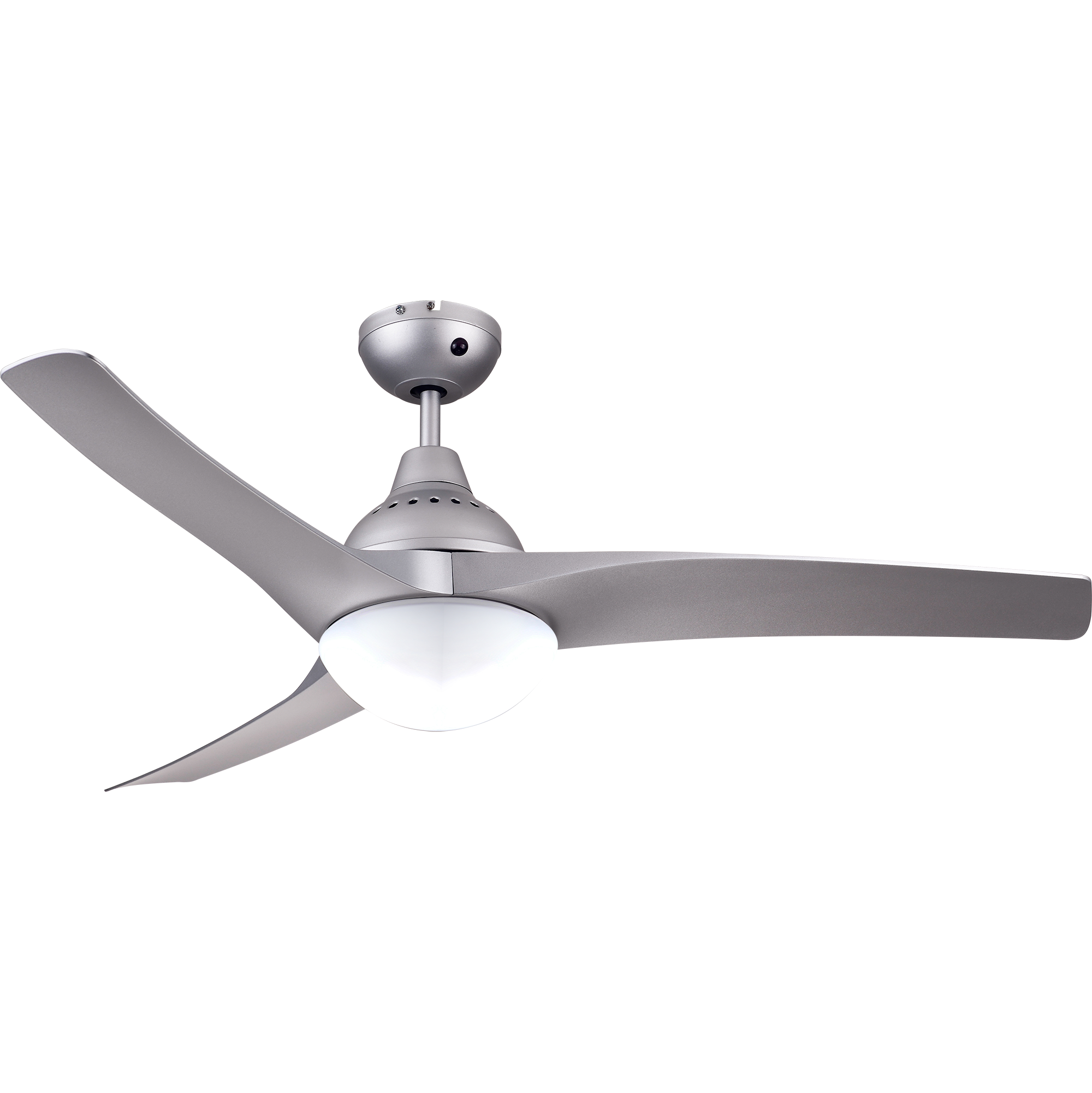 Ventoinhas de teto com 3 pás sem lâmpada motor AC Tokio Inspire d132 cm cinzento - 4