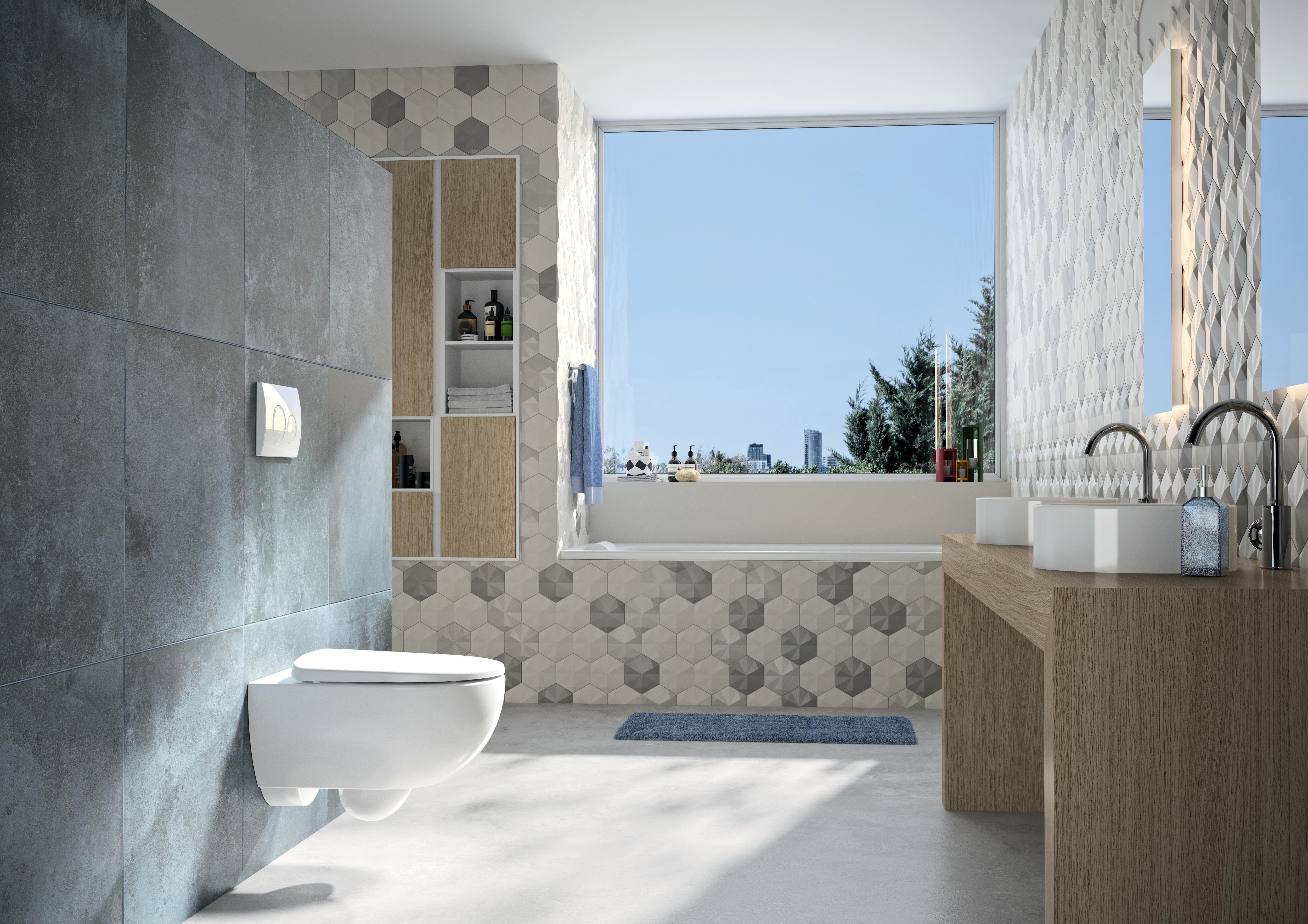 Pack WC suspendu G500 Design Rimfree® GEBERIT - 4