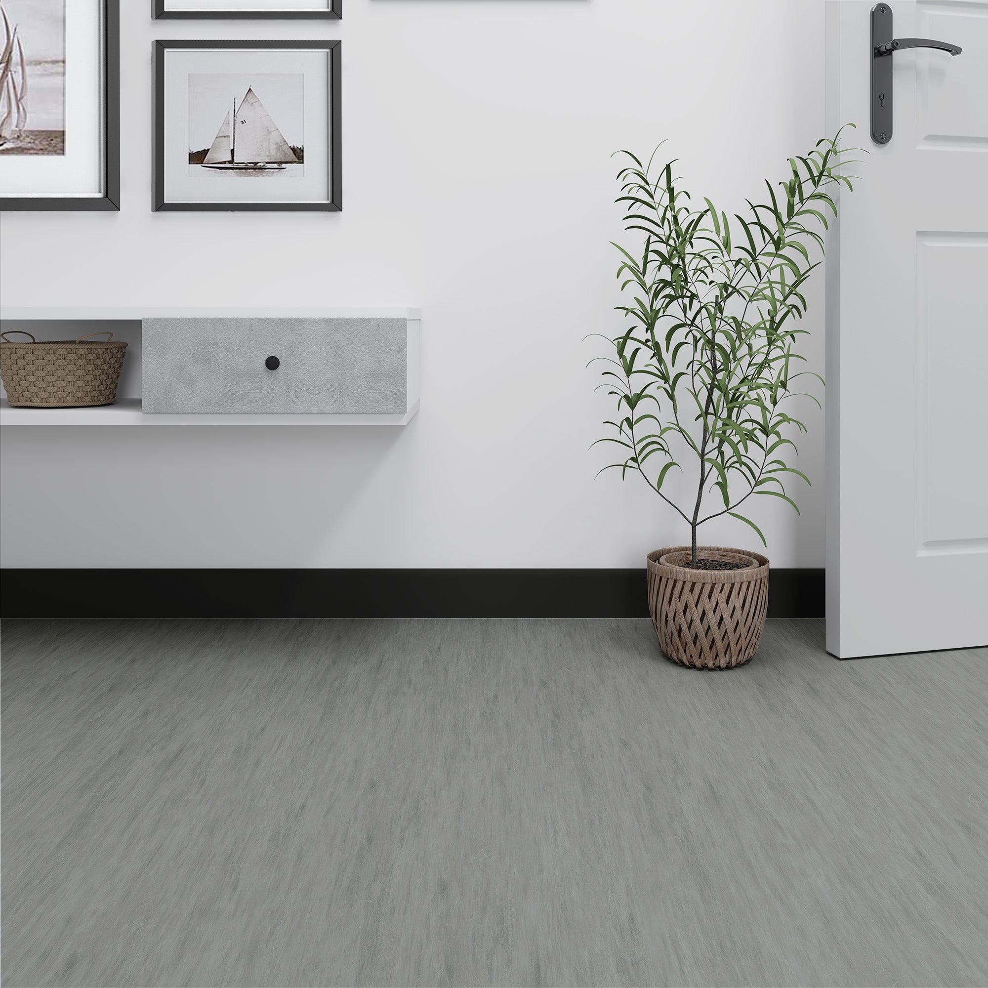 Plinthe mdf, décor 5, H. 7.8, Ep.14 mm ARTENS - 3