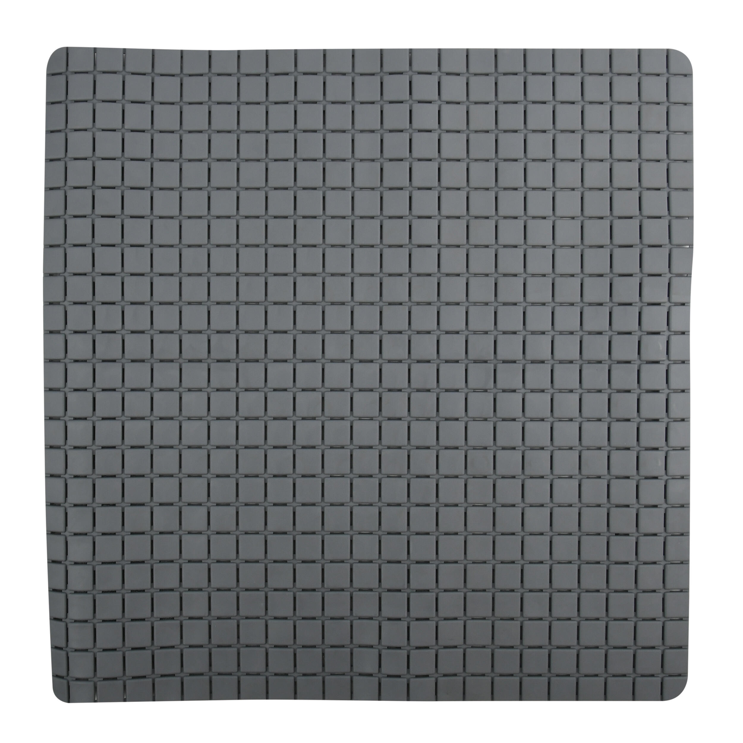 Alfombra antideslizante blanco 54x54 cm