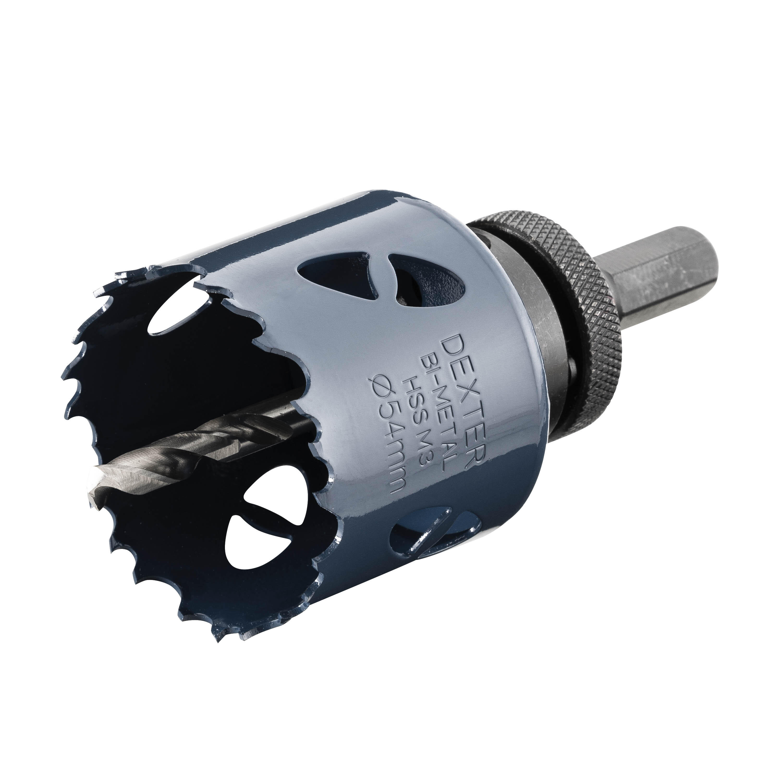 Sierra de corona metal, madera DEXTER- 54 mm - 6