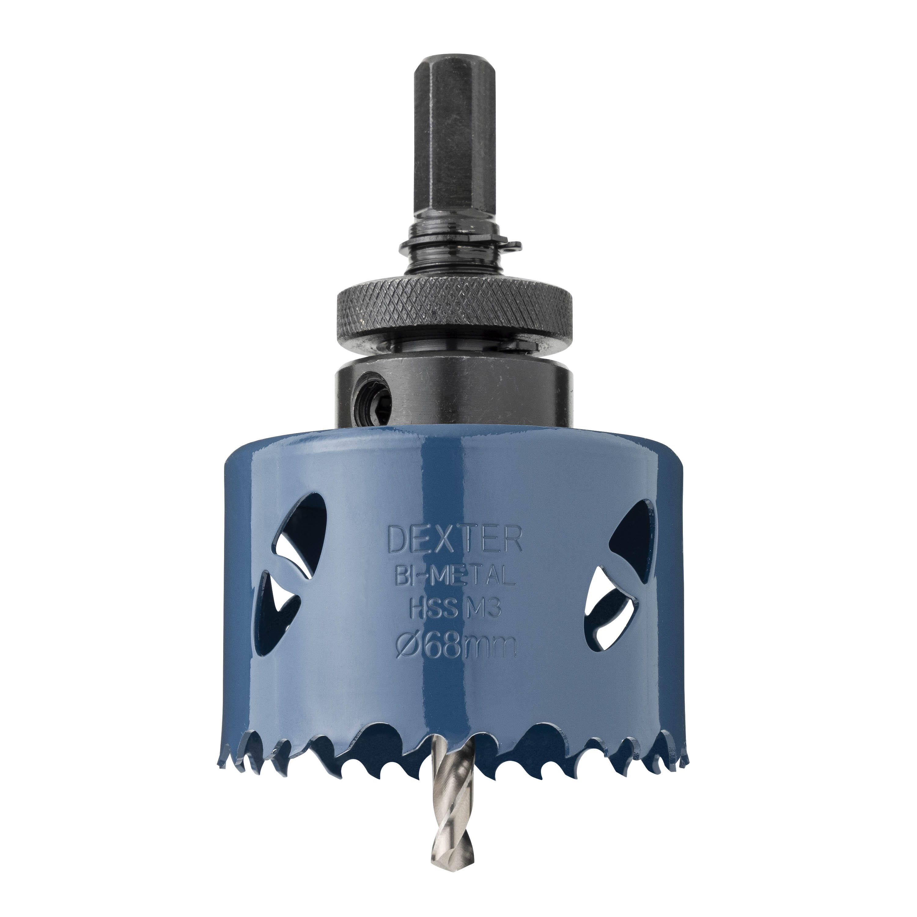 Broca craniana HSS para metal e madeira Ø68 mm Dexter - 2
