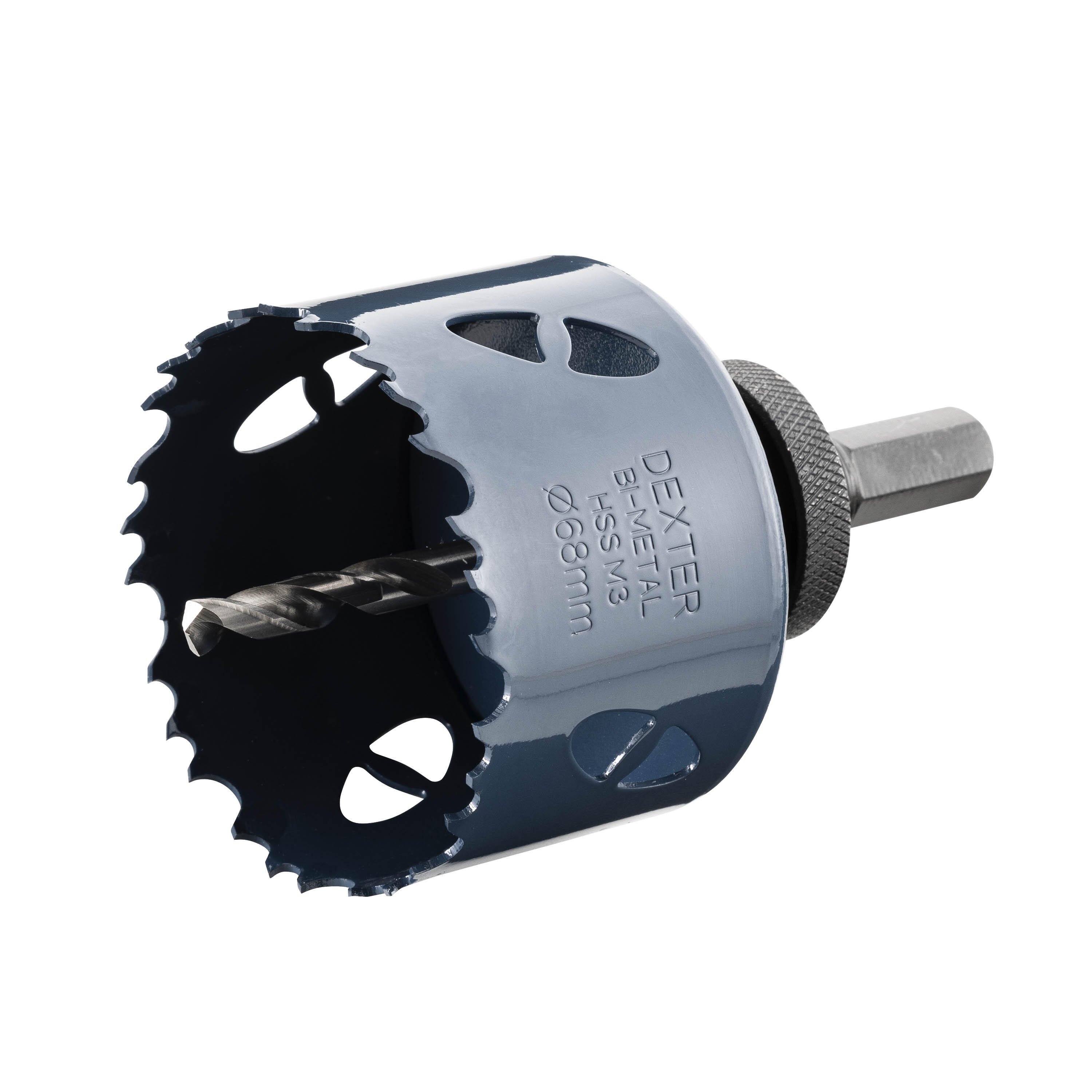 Broca craniana HSS para metal e madeira Ø68 mm Dexter - 3